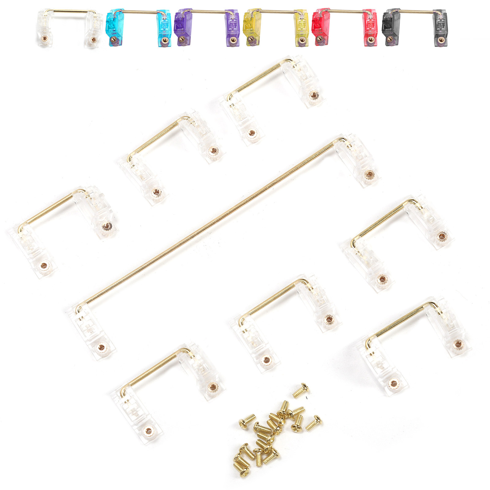 Mechanical Keyboard Stabilizer 2 Specifications With Golden Wire Keycap Acces FY - Bild 34 von 35