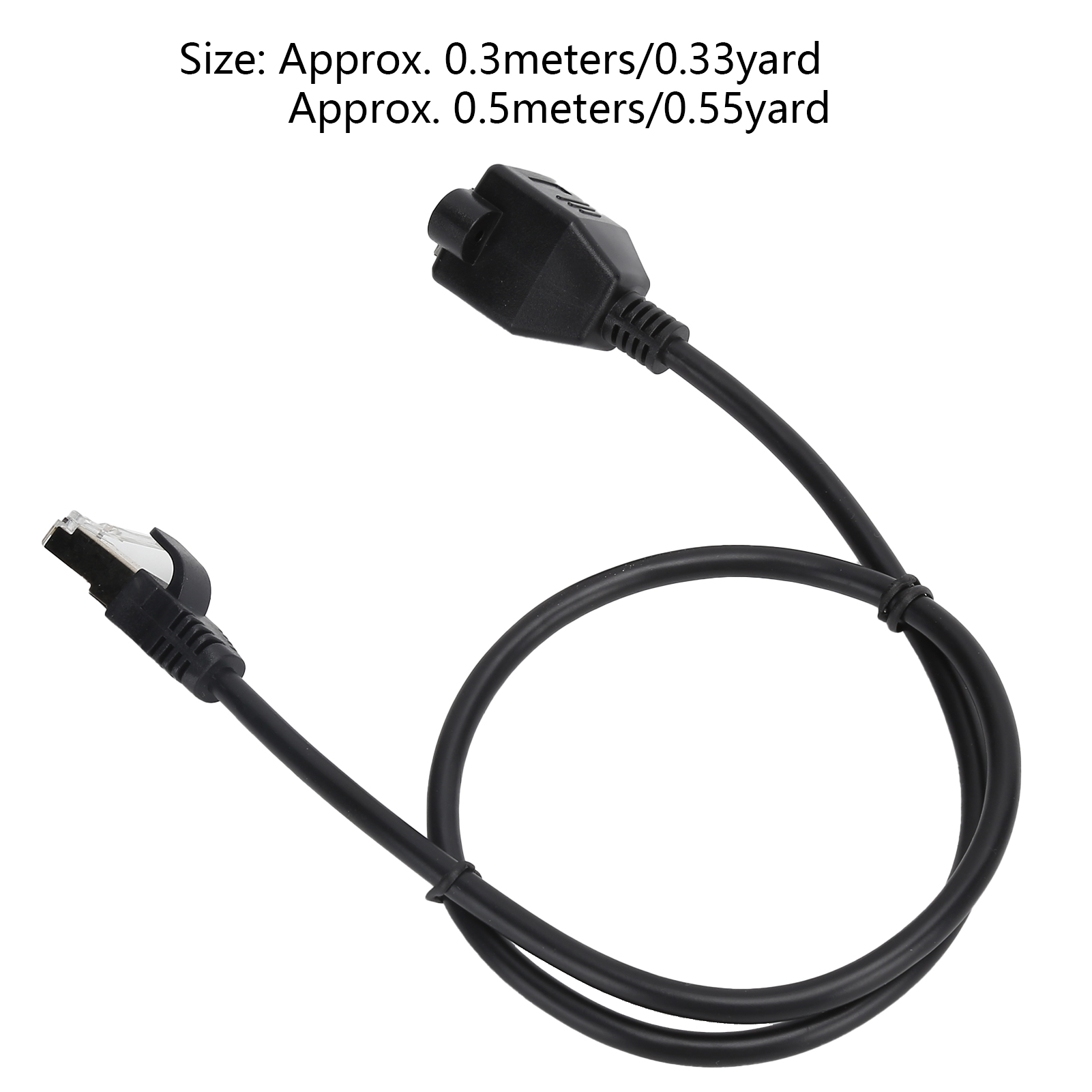 Networks Cable Extension Male To Female With Screw Hole Fixable Adapter Cable CB - Afbeelding 24 van 28