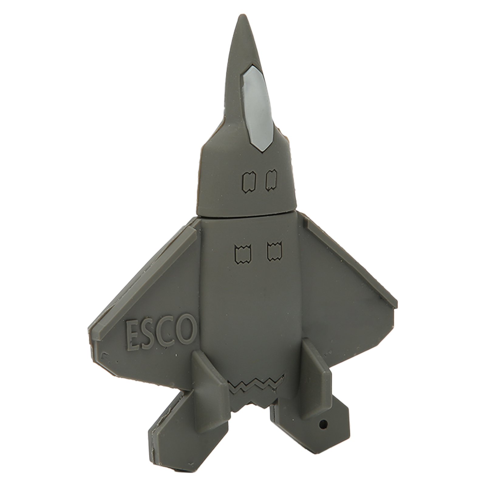 USB Flash Drive Gray Cartoon Fighter Doll Portable Storage For T FY - Afbeelding 27 van 31