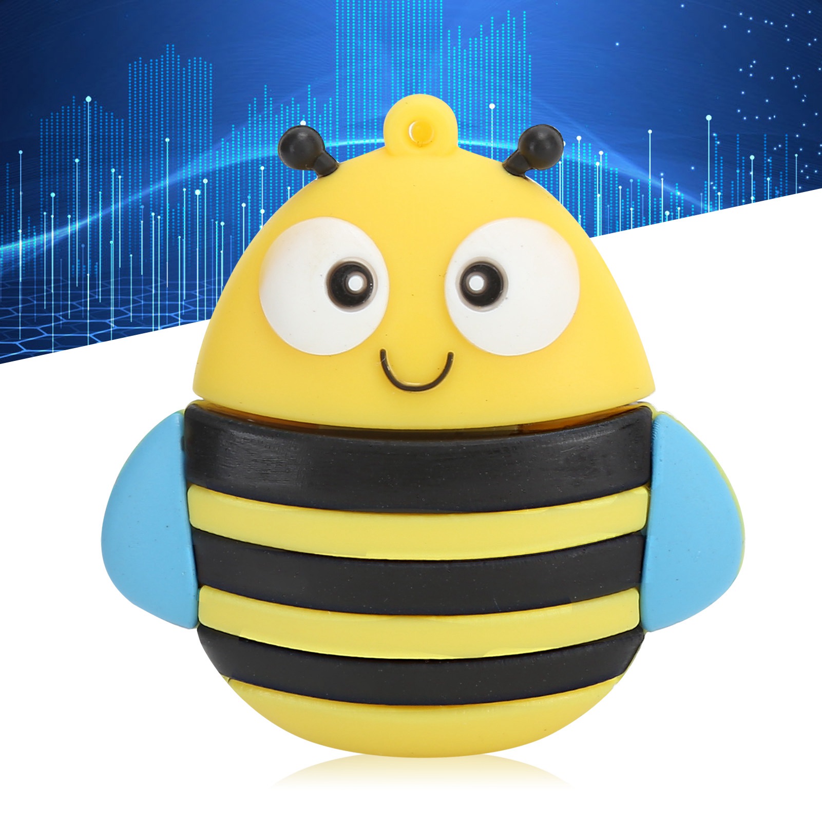 USB Flash Drive Pendrive Gift Data Storage Cartoon 3D Bee Model CB - Afbeelding 25 van 34