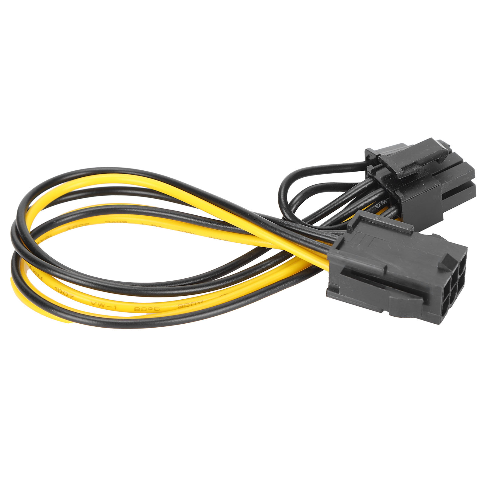 10 Pcs Pci‑E Adapter 6 Pin To 8(6+2) Pin Power Cable For Computer Data Tra AM - Afbeelding 6 van 23