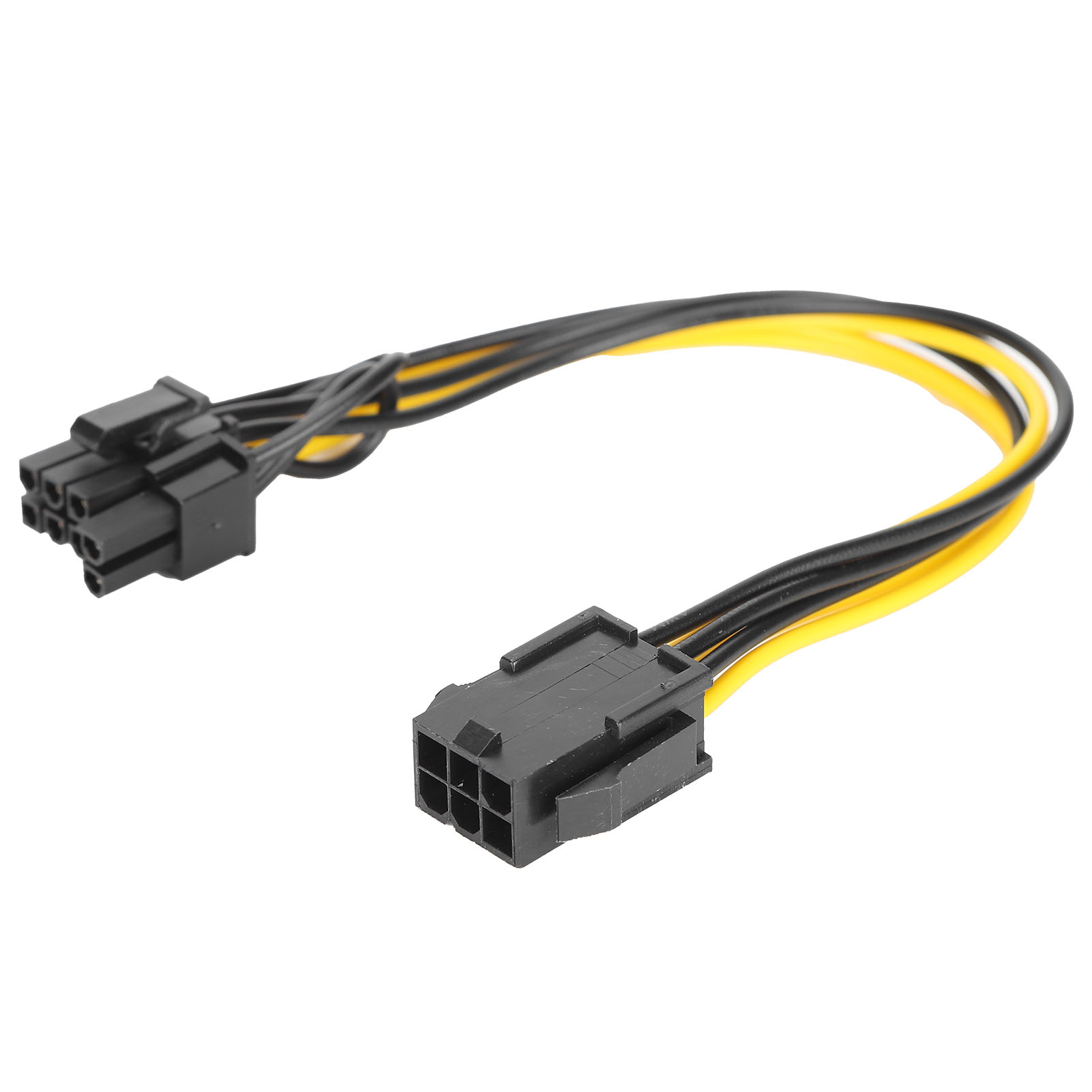 10 Pcs Pci‑E Adapter 6 Pin To 8(6+2) Pin Power Cable For Computer Data Tra AM - Afbeelding 12 van 23