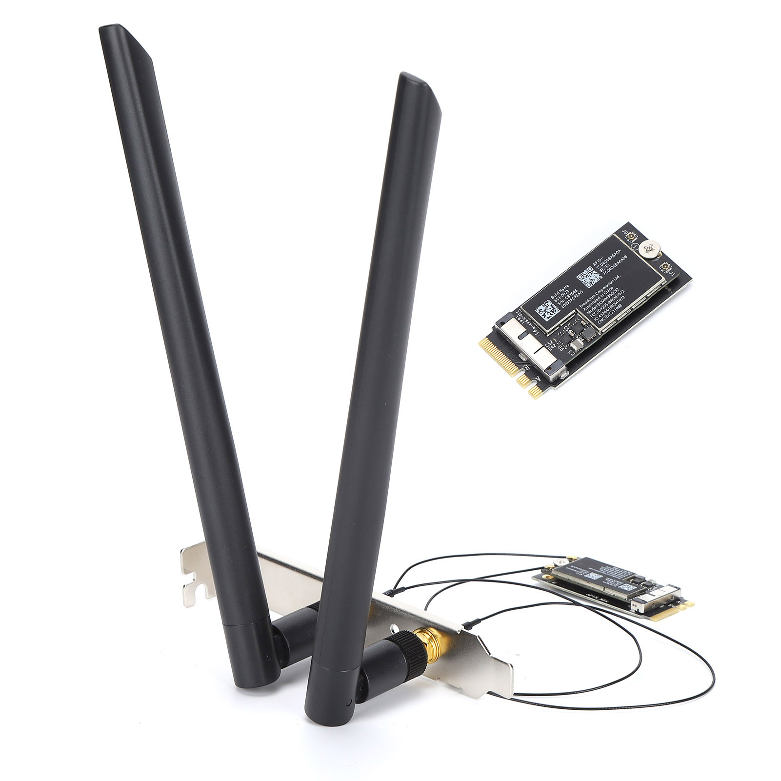 WiFi Adapter Dual Frequency 2.4Ghz/5Ghz 300Mbps/867Mbps Wireless Network Conn FY - Afbeelding 23 van 28