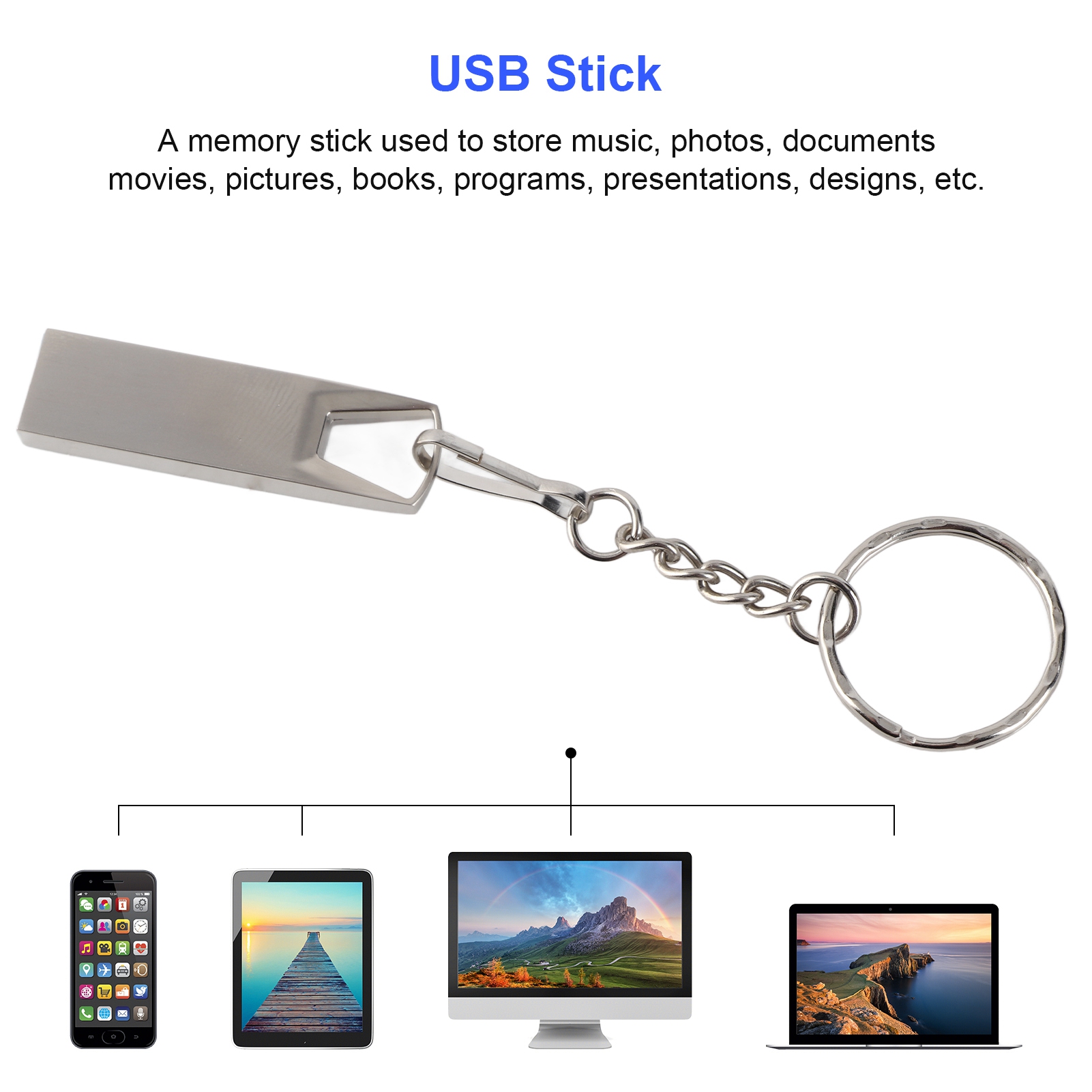 USB Flash Drive High Speed Thumb Drives Bulk For Data Storage Fi FY - Afbeelding 24 van 43