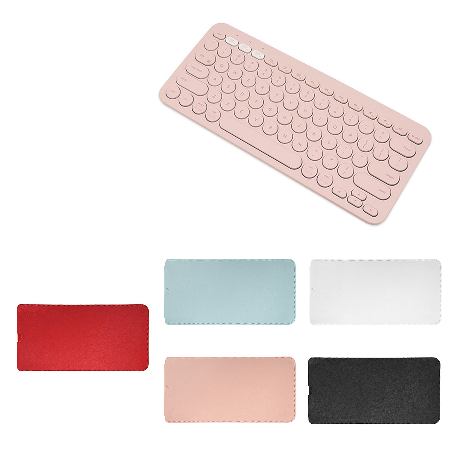 Keyboard Case Thin Portable Dustproof Waterproof Keyboard Carrying Case For L FY - Afbeelding 25 van 38