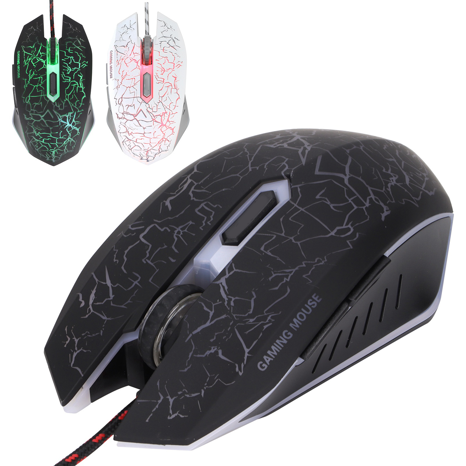 Wired Gaming Mouse USB Port Ergonomic 3200 DPI Adjustable RGB Optical Comput SLS - Picture 26 of 28