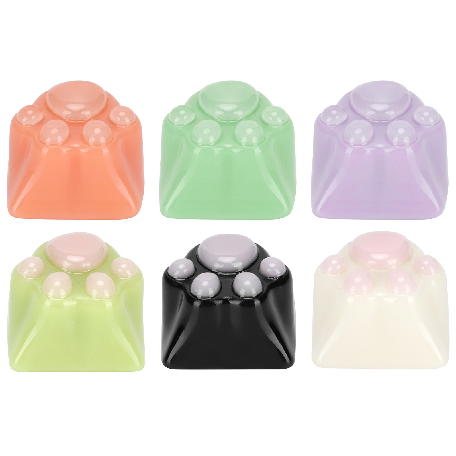 Resin Keycap Cat Claw Corrosion‑Resistant Ergonomic Keyboard Accessories For DB - Photo 23/27