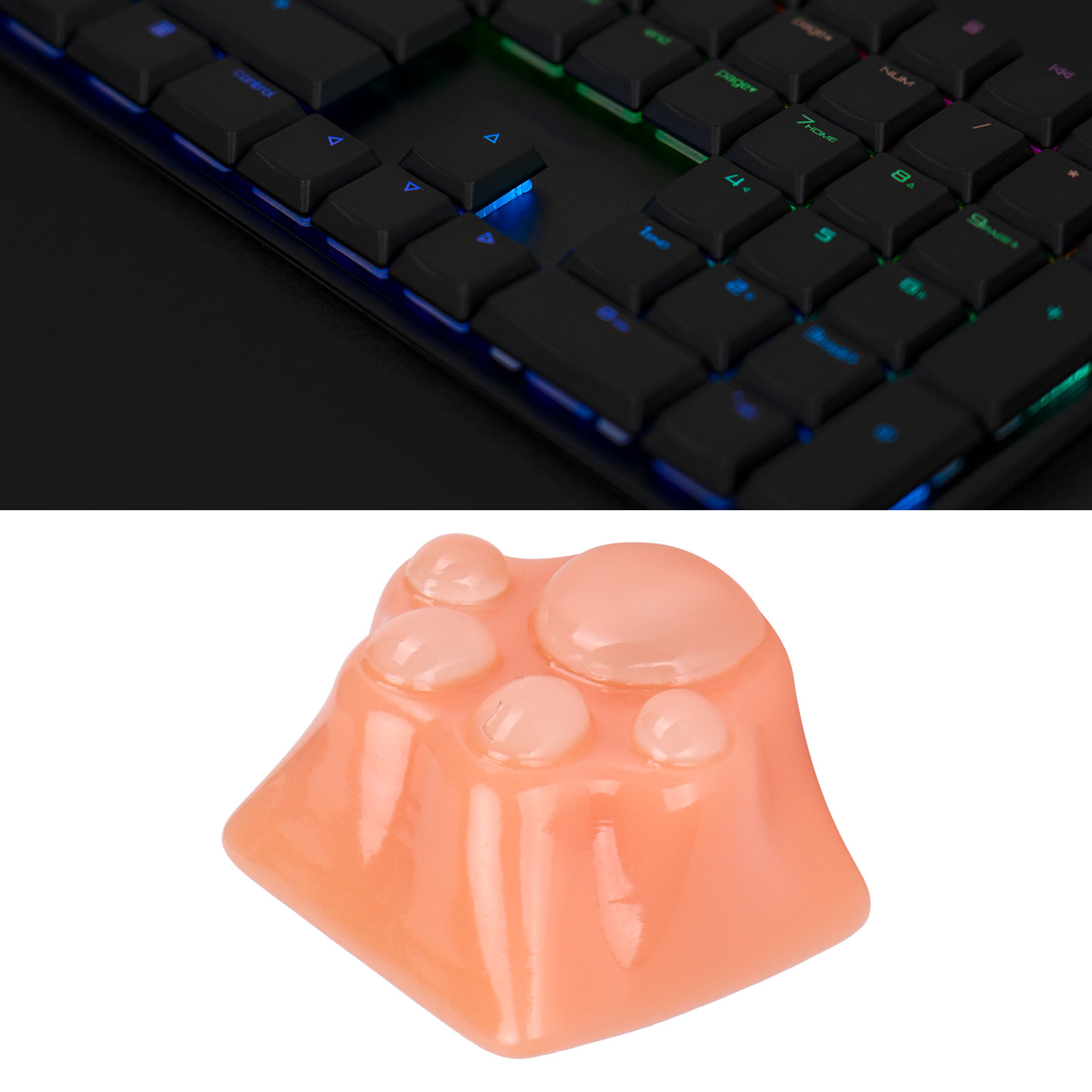 Resin Keycap Cat Claw Corrosion‑Resistant Ergonomic Keyboard Accessories For FY - Bild 24 von 37