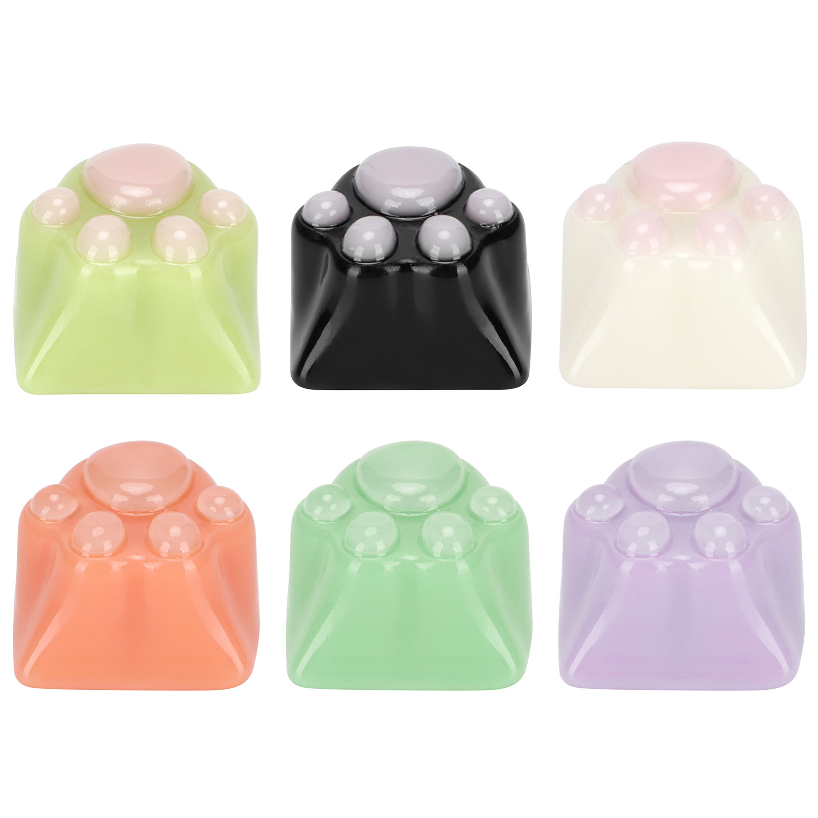 Resin Keycap Cat Claw Corrosion‑Resistant Ergonomic Keyboard Accessories For DB - Photo 17/27