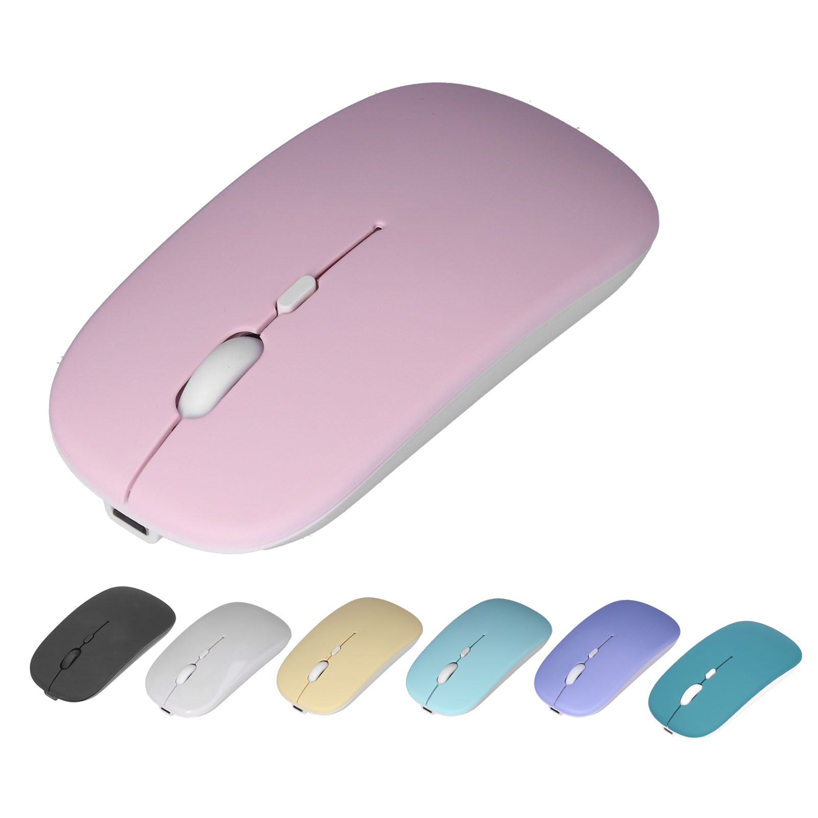 Wireless Mouse Rechargeable DualMode 2.4G Ergonomic Mute Optical Computer Ac SLS - Picture 29 of 43