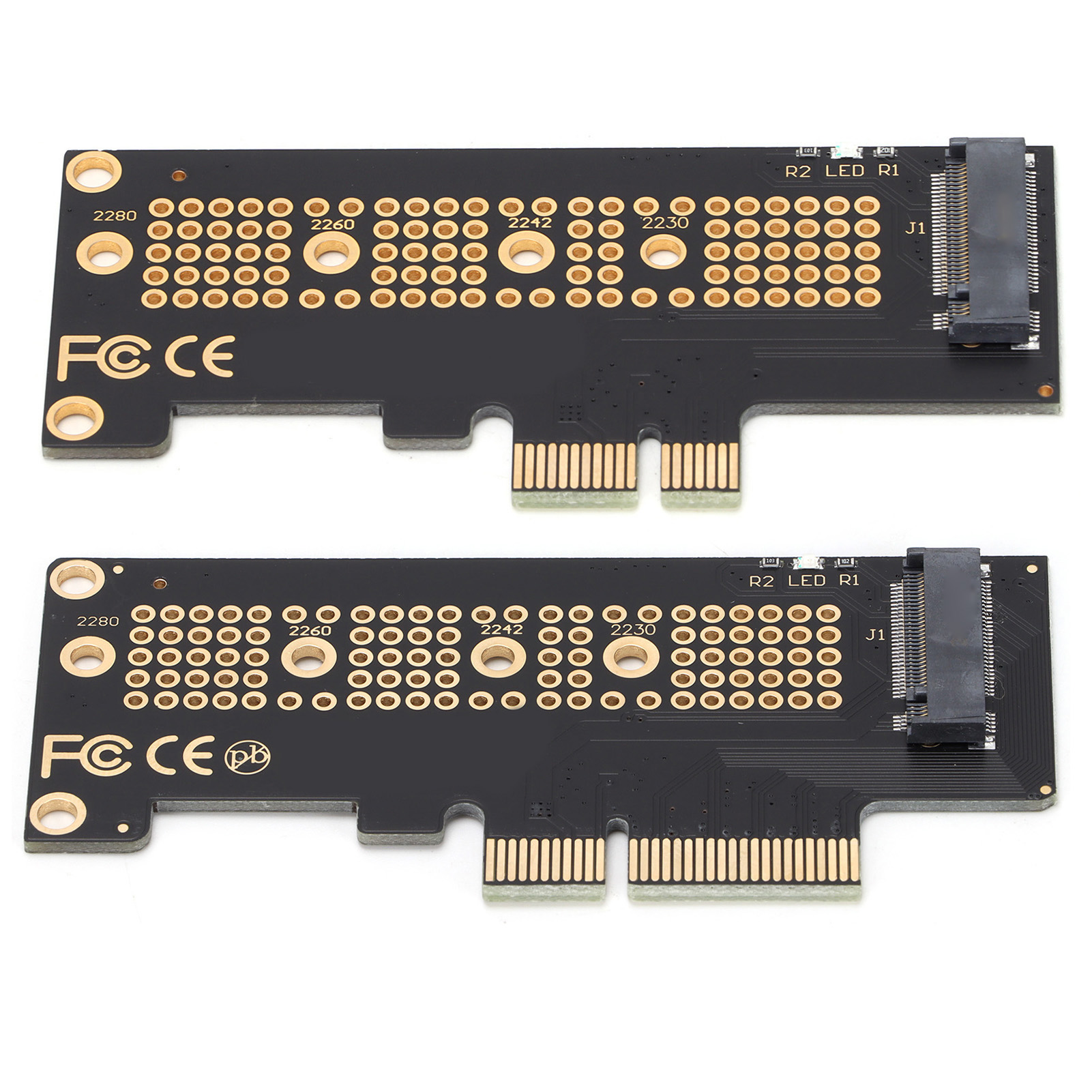 Adapter Card PCIE To NVME NGFF M.2 SSD Hard Disk Converter For 2230/2242/2260 CB - Afbeelding 29 van 30