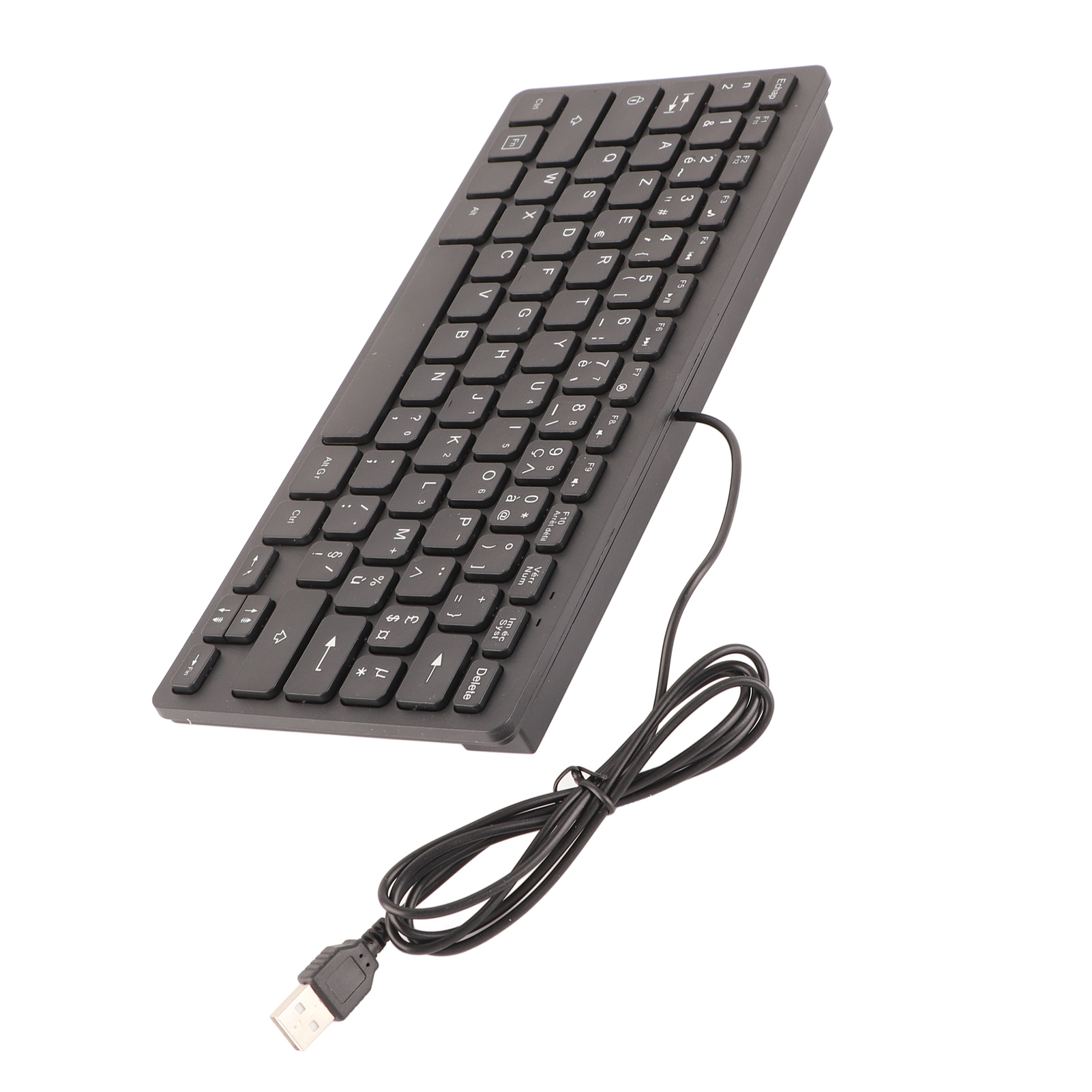 Computer Keyboards Ergonomic Design UltraThin Mini Wired 78 Keys Mechanical GF0 - Picture 26 of 30