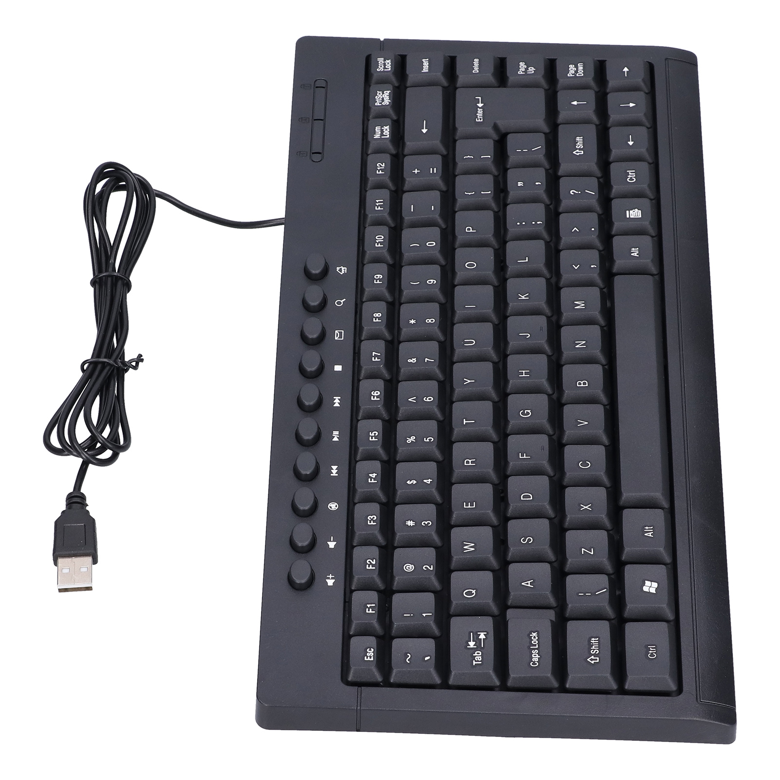 Wired Keyboard Mini 87 Keys USB Desktop Notebook Computer Accessories For Of TPG - Picture 28 of 29
