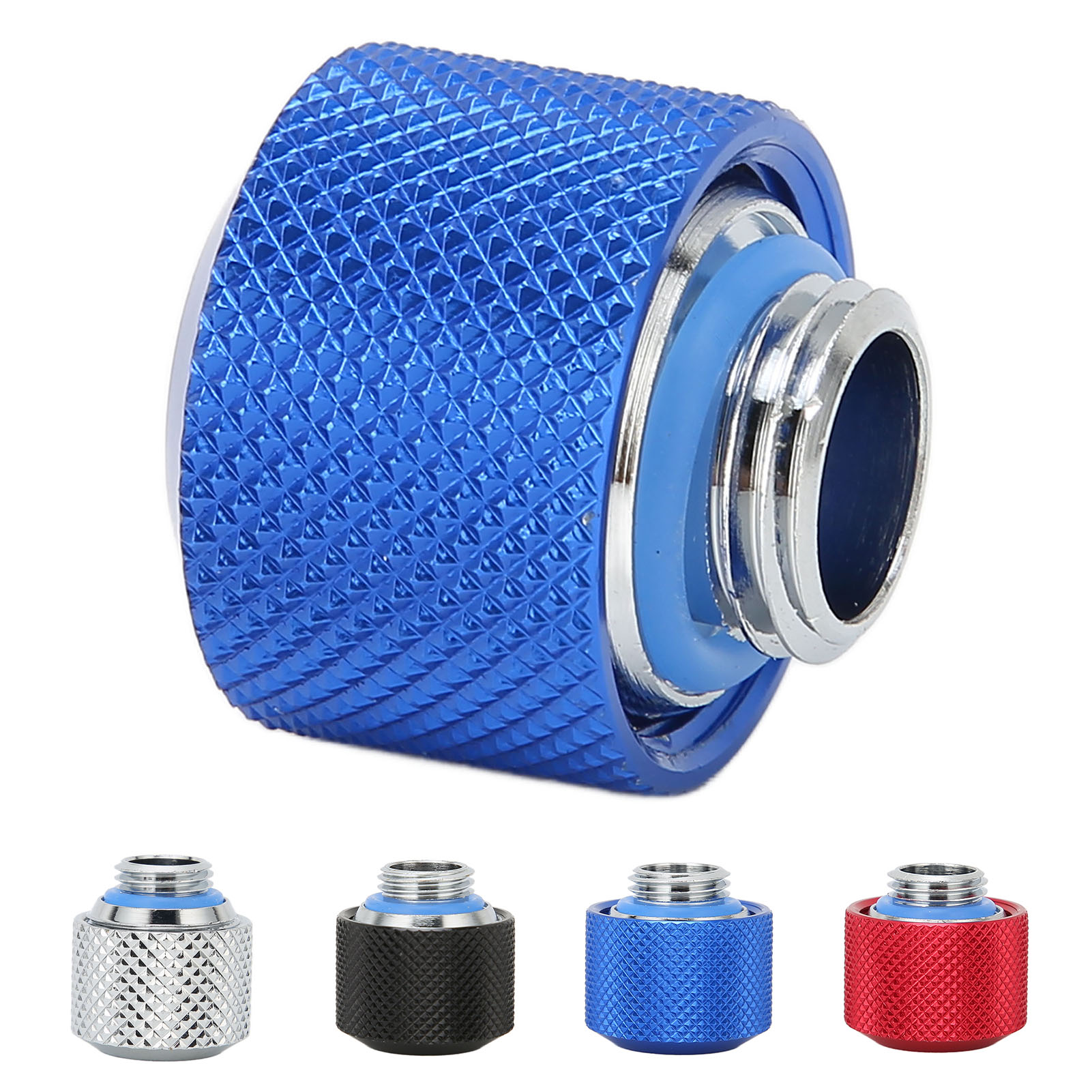 Tube Compression Fitting Premium Brass High Durability Quick Screw Fitting Fo CB - Afbeelding 30 van 31