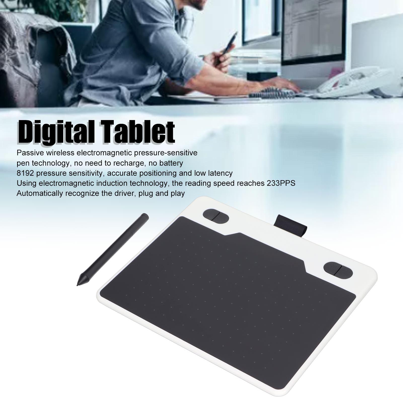 Digital Tablet Automatic Recognition Electromagnetic Induction Fast Reading