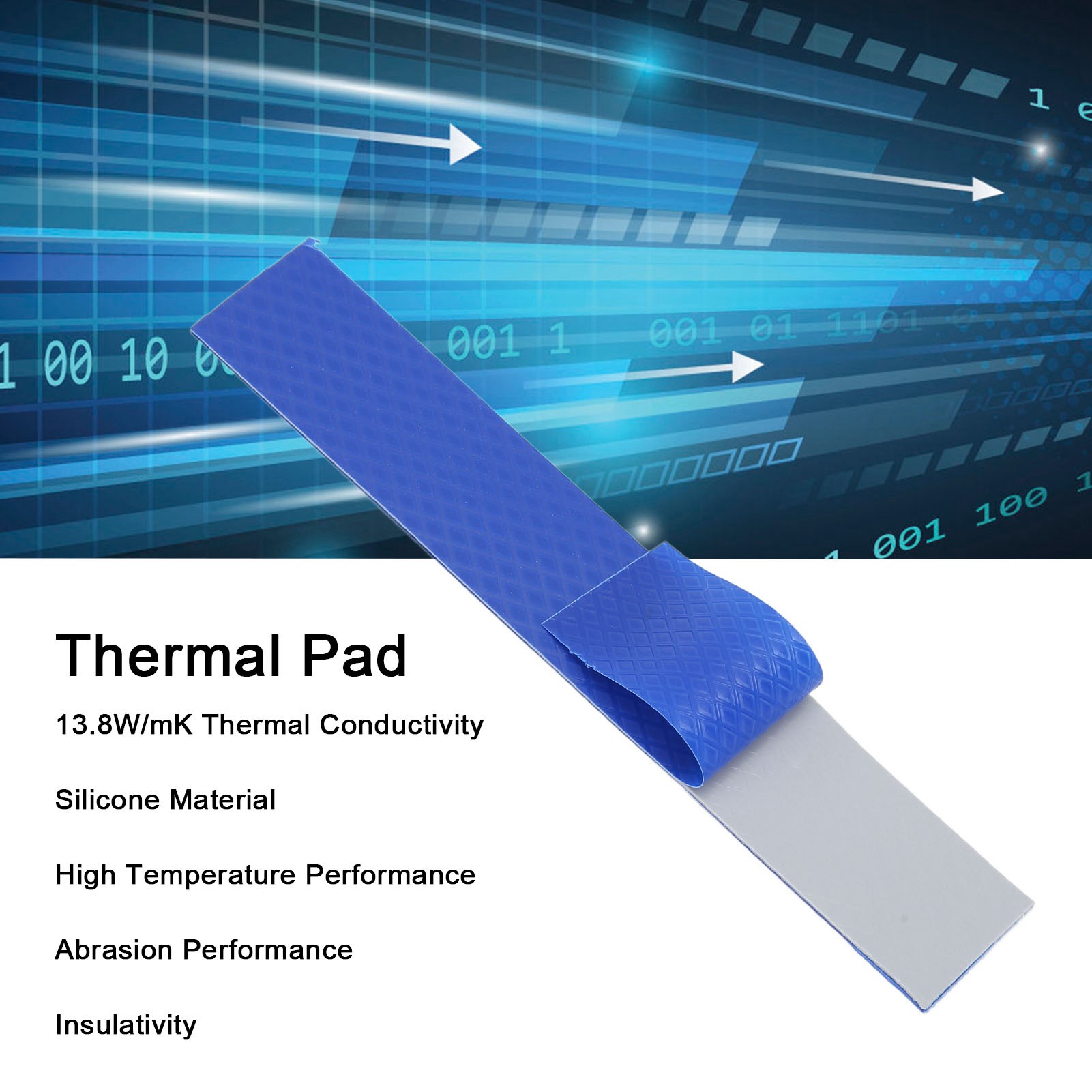 Thermal Pad 13.8W/mK High Temperature Performance Insulativity Silicone Mater FY - Afbeelding 28 van 40