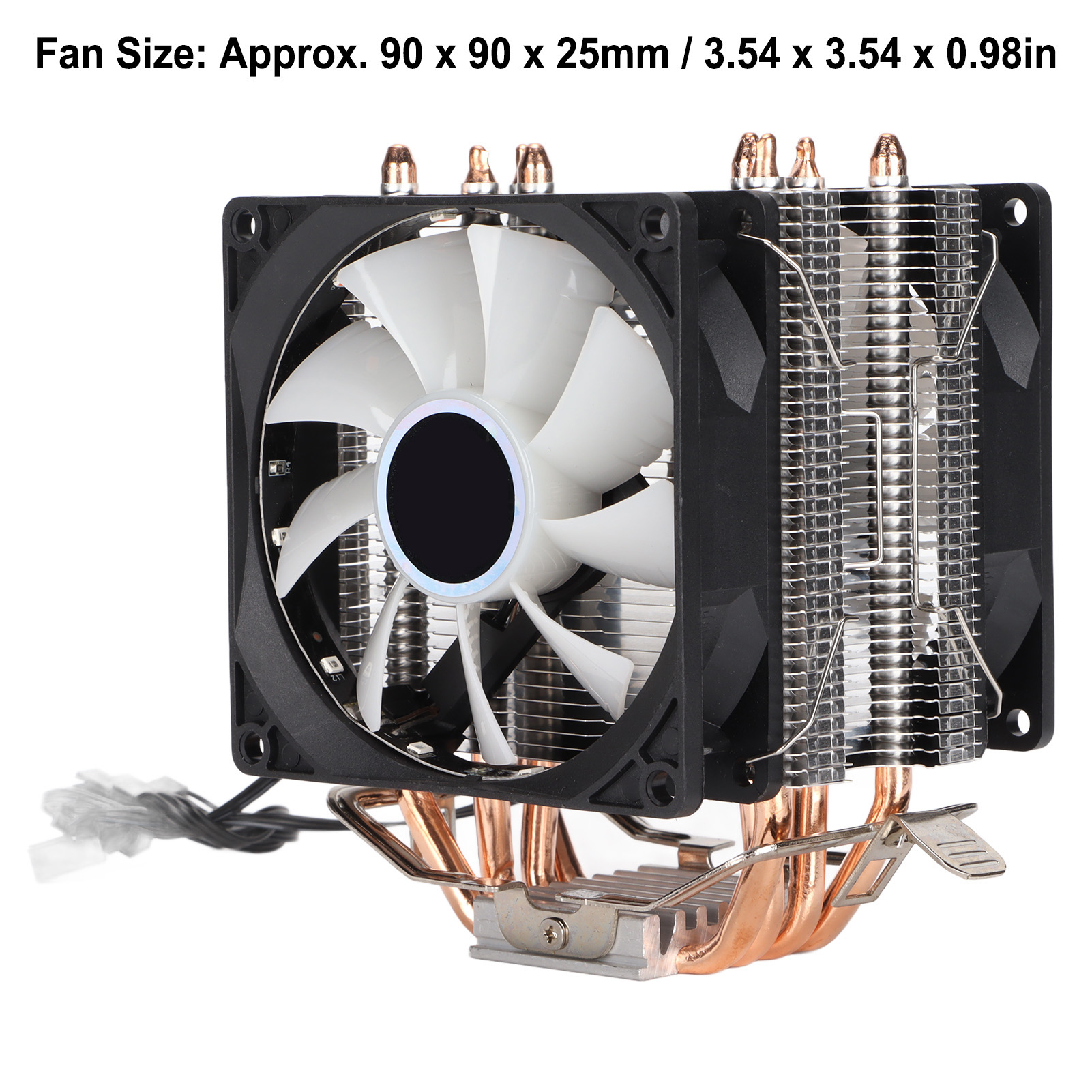 CPU Fan Direct Contact Technology RGB Lighting Low Noise Computer Cooler For CB - Afbeelding 23 van 28