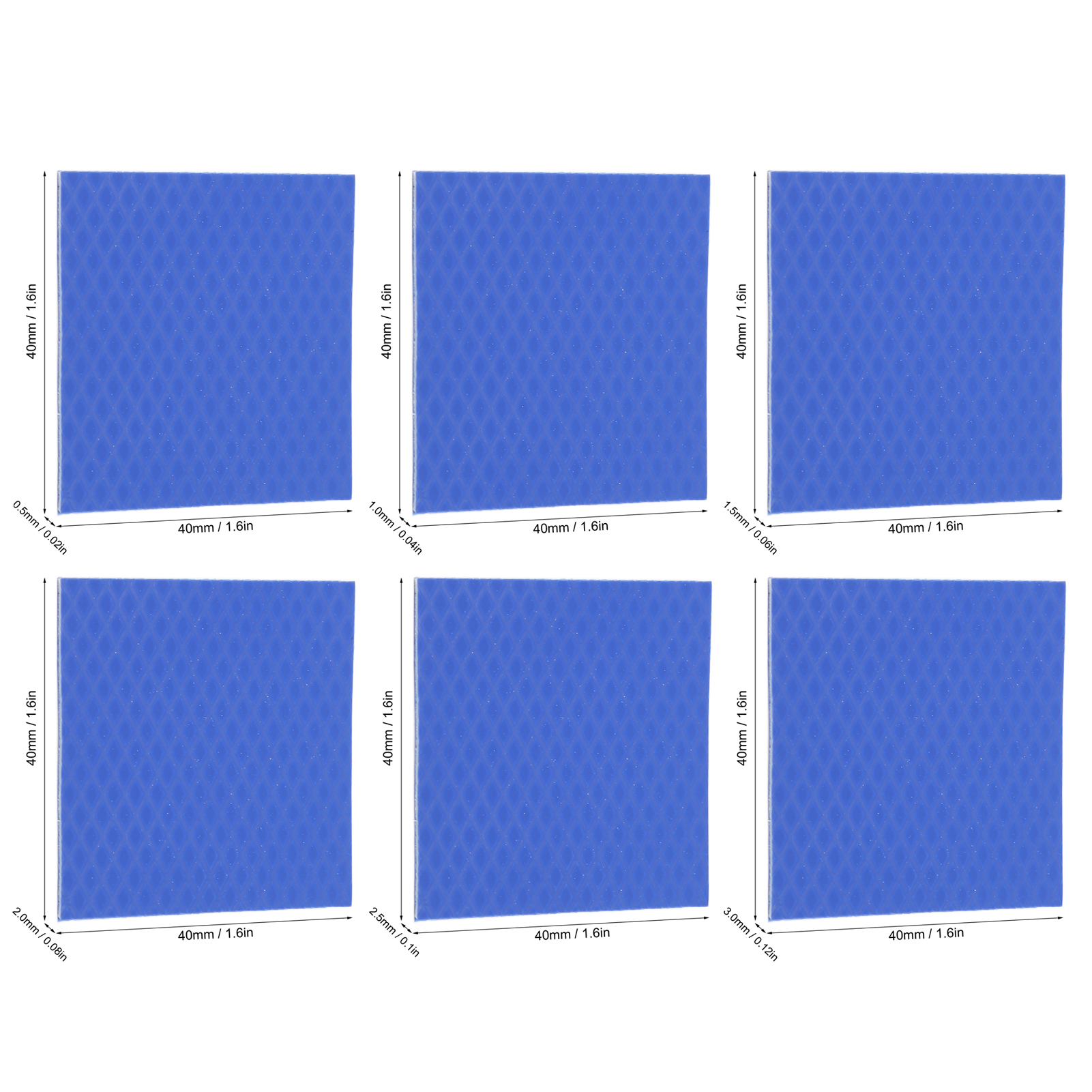 Thermal Pad 13.8 W/mK Heat Resistance Excellent Thermal Conductivity Good Ins CB - Afbeelding 36 van 42