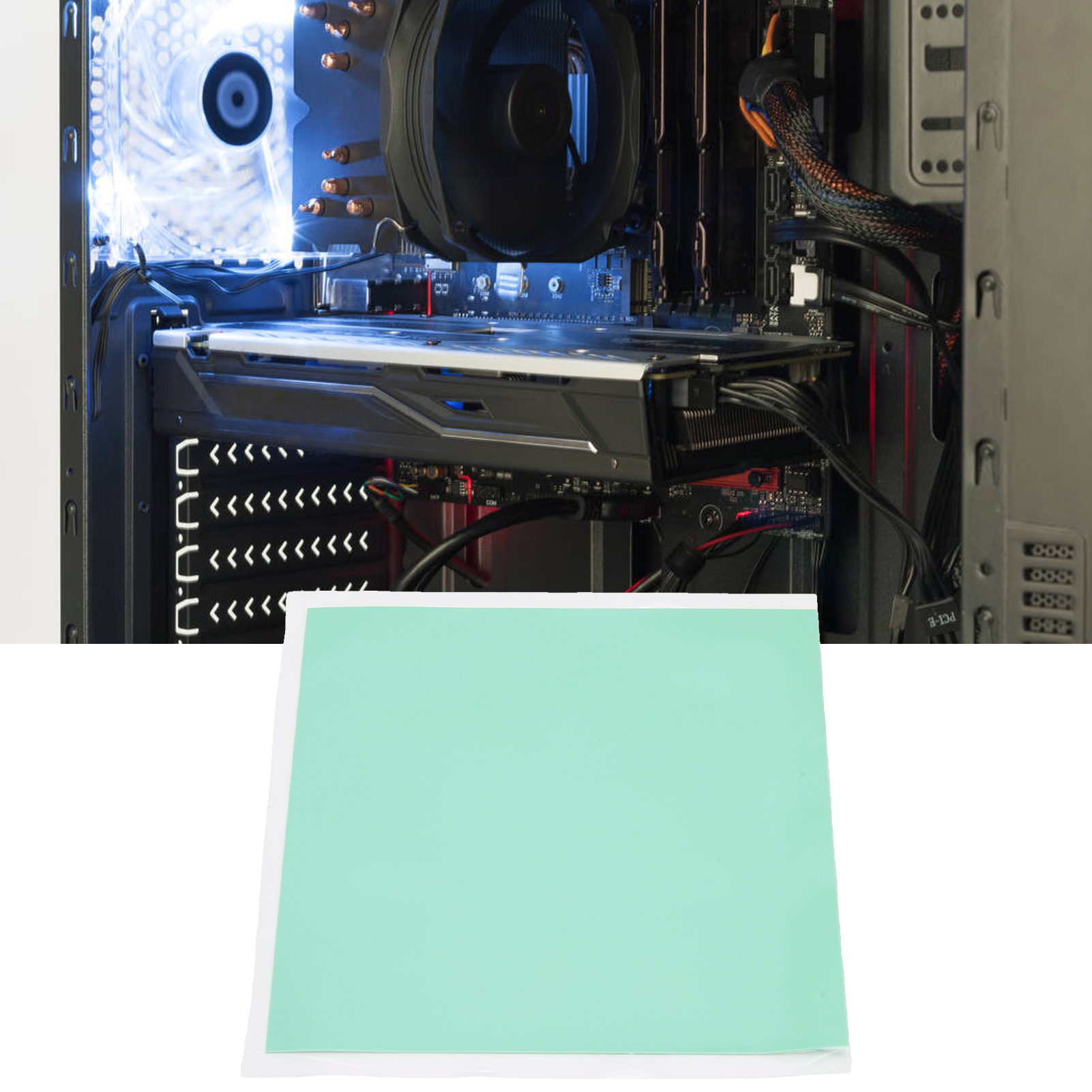 Thermal Pad 6W/mK Excellent Thermal Conductivity Silicone Thermal Paste For SAL - Photo 28/33