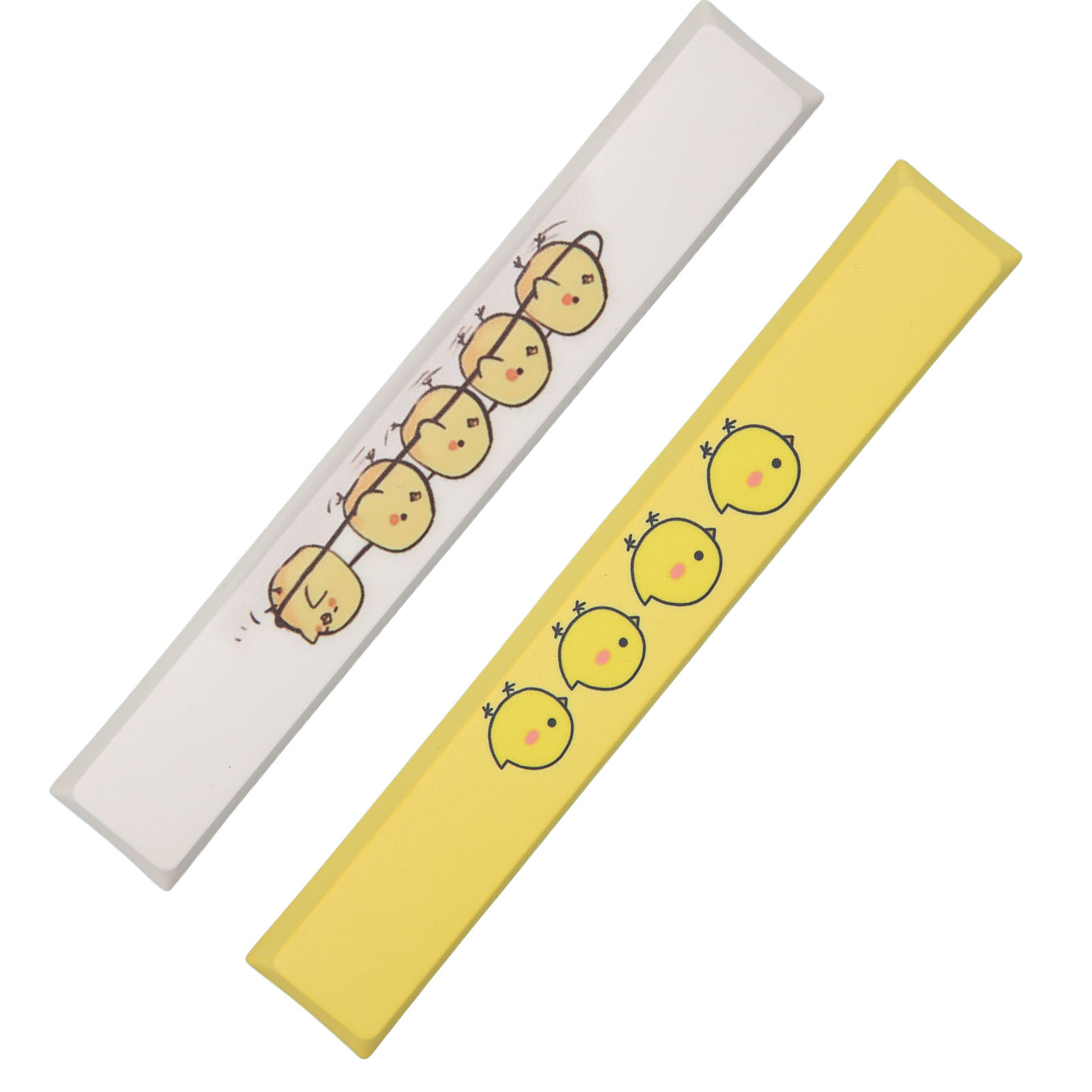 Spacebar Keycap PBT Colorful Exquisite Yellow Chicken Pattern Excellent Typin FY - Afbeelding 25 van 28