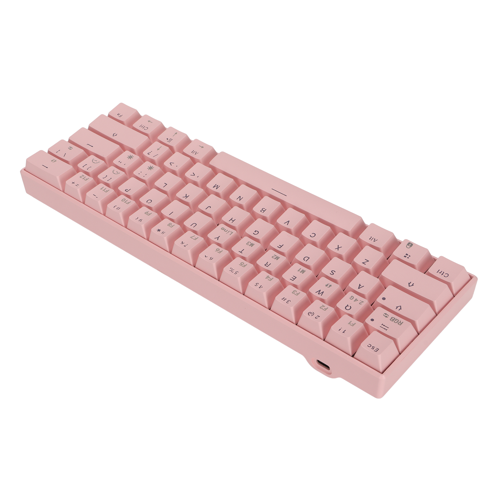 READSON Mechanical Keyboard 61 Keys RGB Backlit Ergonomic Design 1800mAh Batt FY - Bild 27 von 34