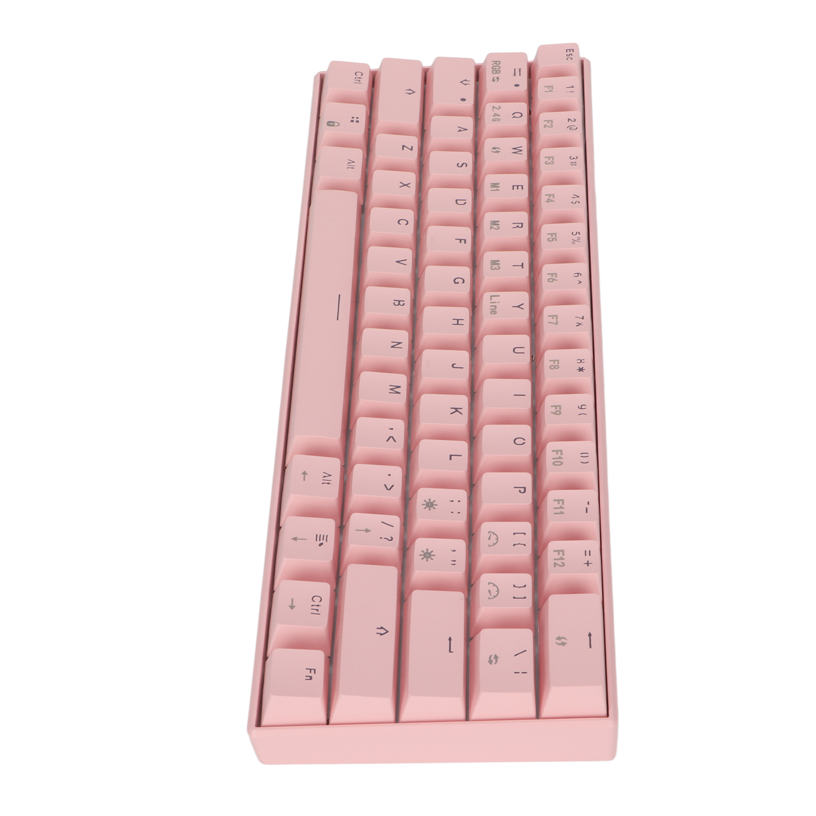 READSON Mechanical Keyboard 61 Keys RGB Backlit Ergonomic Design 1800mAh Batt DB - Photo 21/24
