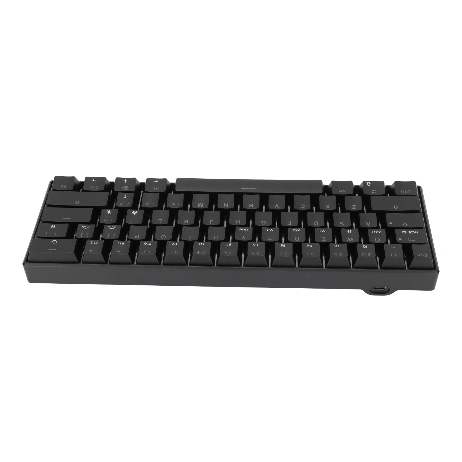 READSON Mechanical Gaming Keyboard 61Keys Support Wireless Portable Ergonomic FY - Afbeelding 26 van 34