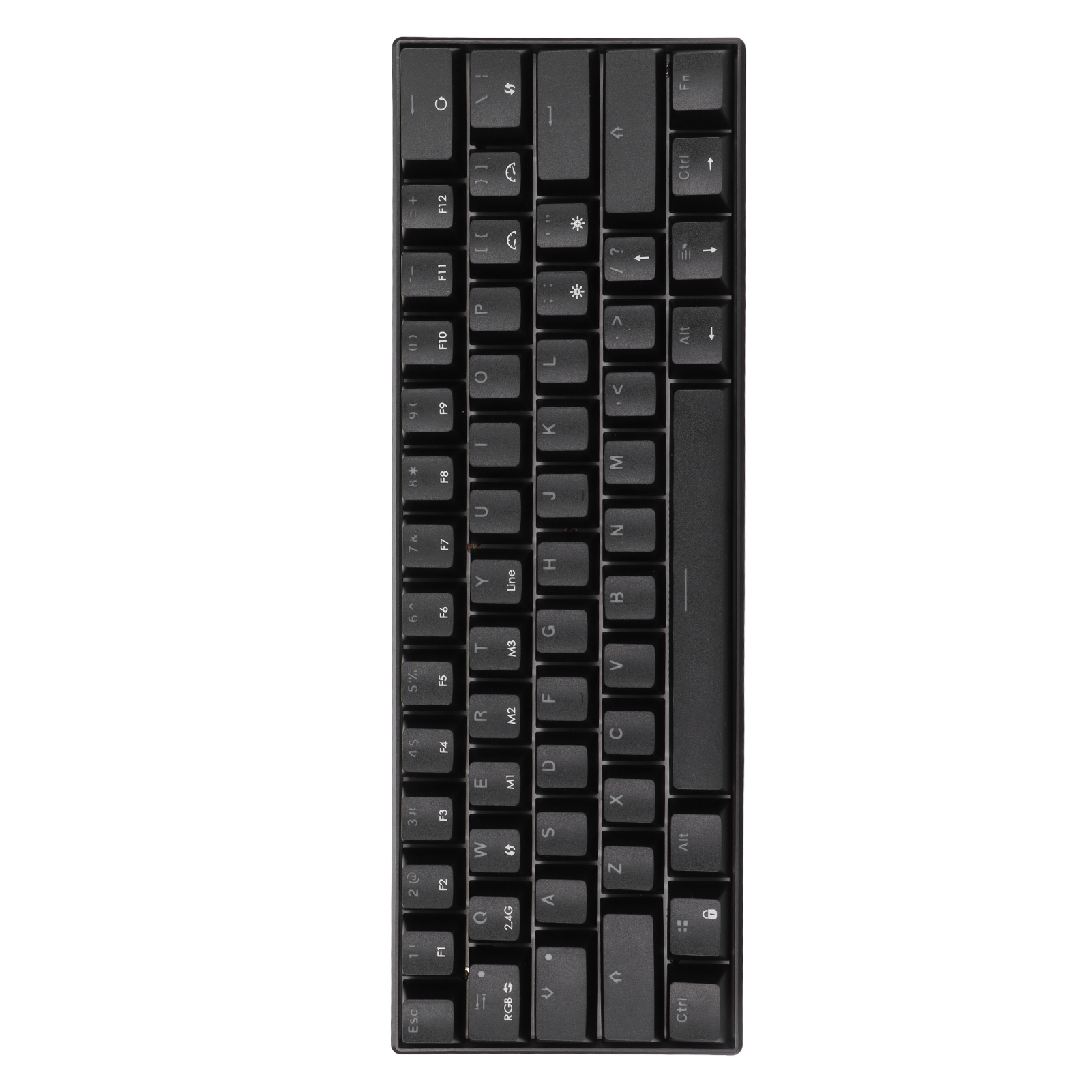 READSON Mechanical Gaming Keyboard 61Keys Support Wireless Portable Ergonomic FY - Afbeelding 27 van 34