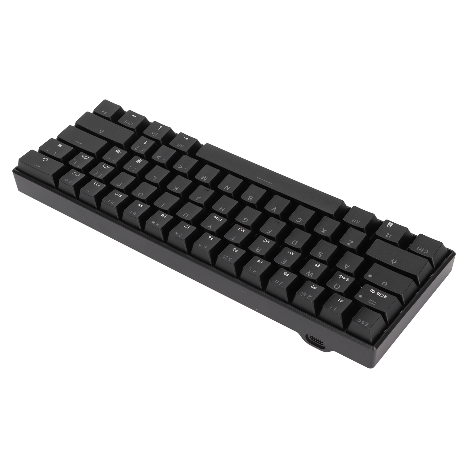 READSON Mechanical Gaming Keyboard 61Keys Support Wireless Portable Ergonomic FY - Afbeelding 24 van 34