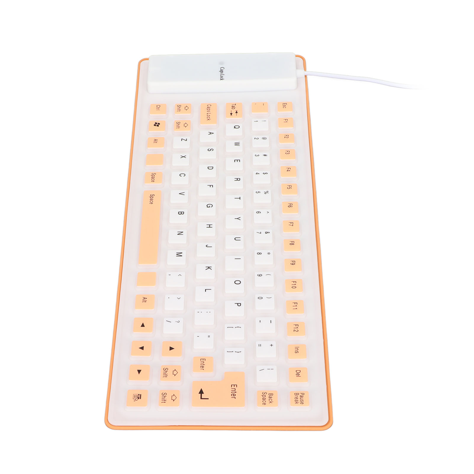 Silicone Keyboard Cover Fully Sealed Portable Silent Soft Typing