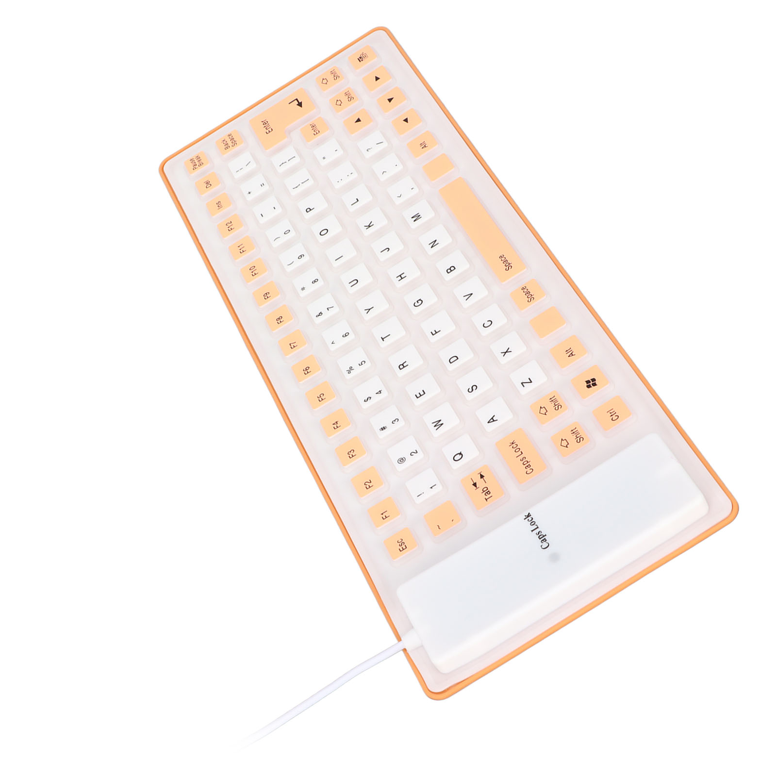 Silicone Keyboard Cover Fully Sealed Portable Silent Soft Typing