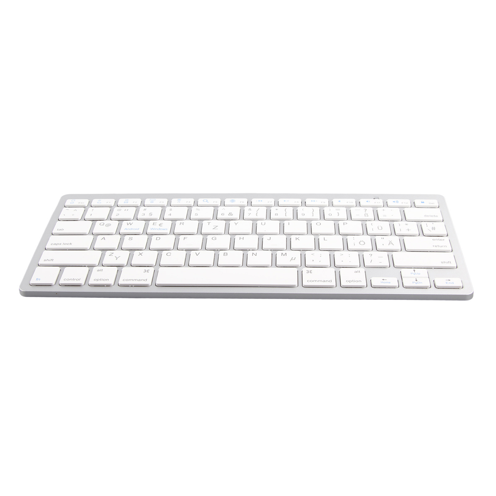 Wireless Keyboard Mini 78 Keys Ultra Thin Portable White Computer Keyboards SPM - Picture 43 of 43