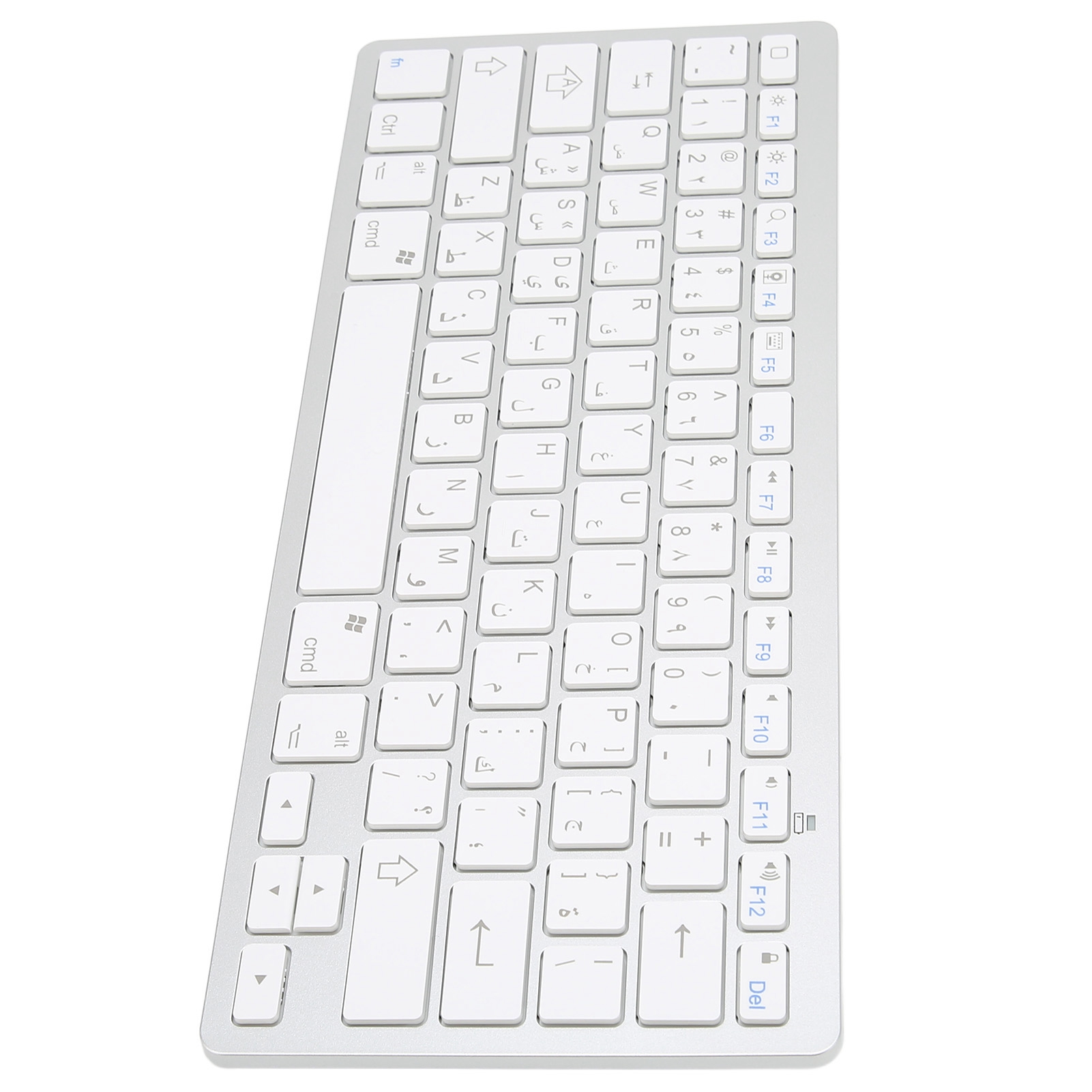 Wireless Keyboard Mini 78 Keys Thin Portable White Computer Keyboards - Picture 26 of 40