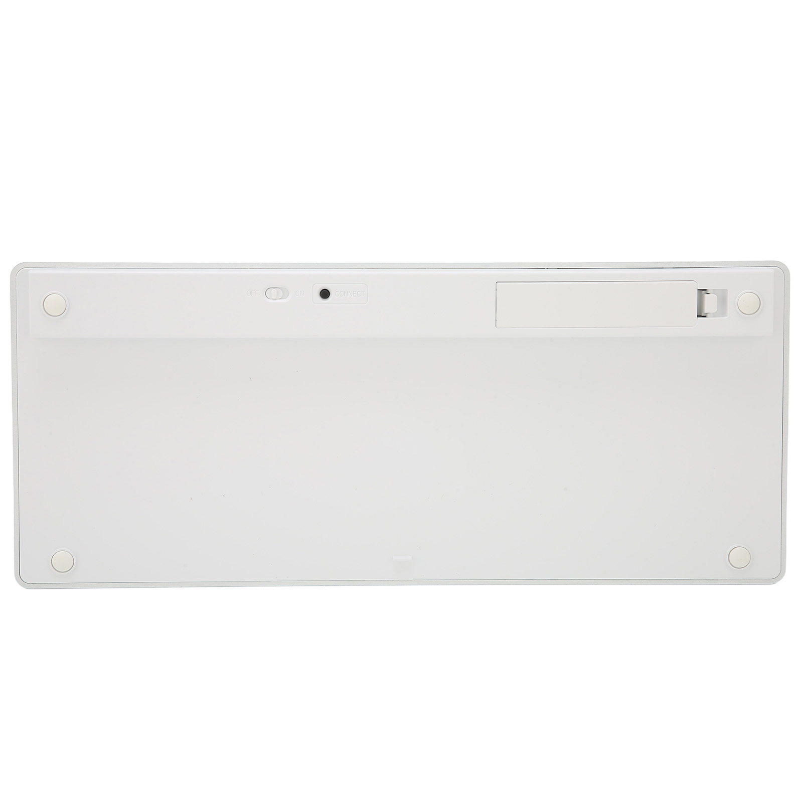 Wireless Keyboard Mini 78 Keys Thin Portable White Computer Keyboards - Picture 33 of 40