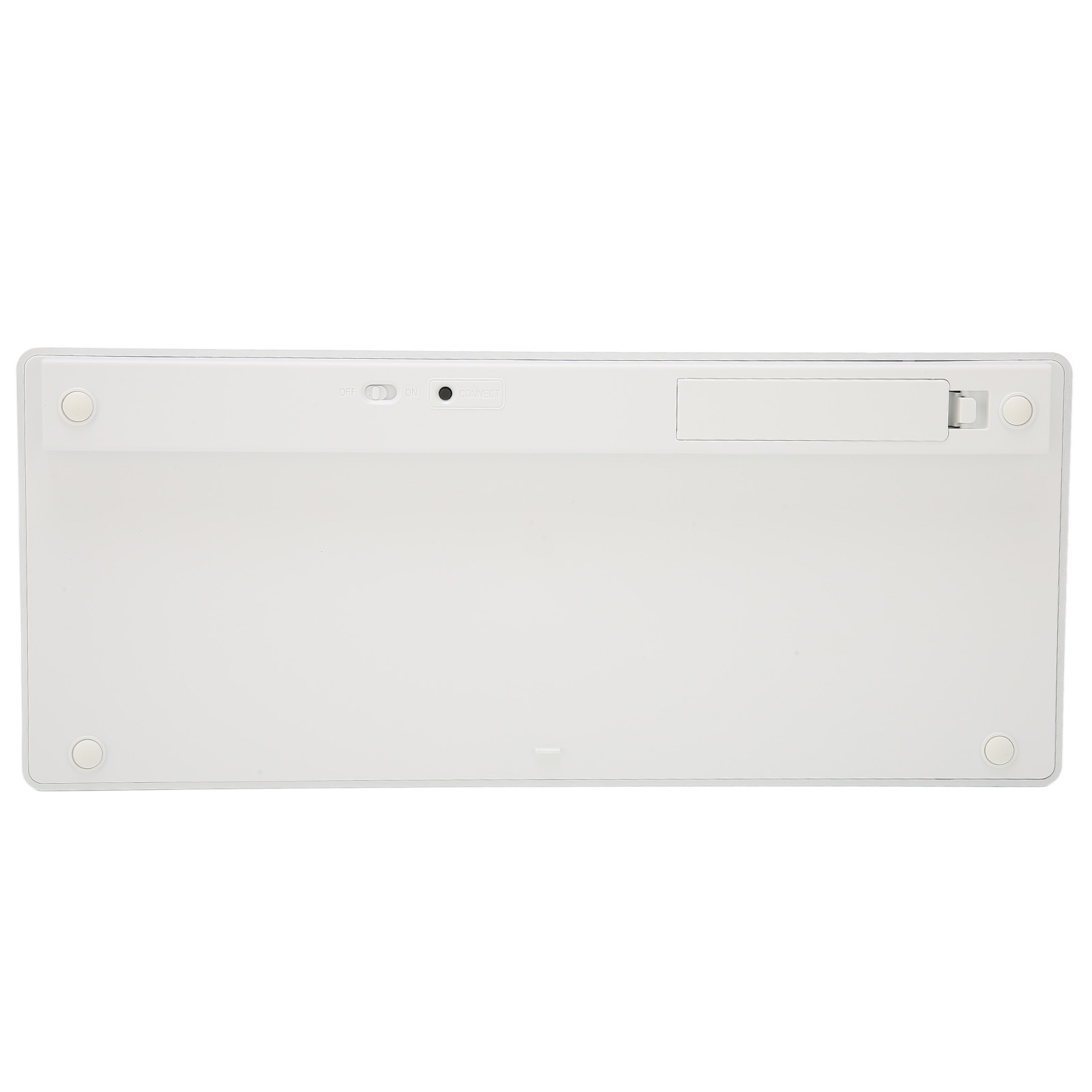 Wireless Keyboard Mini 78 Keys Thin Portable White Computer Keyboards - Picture 29 of 40