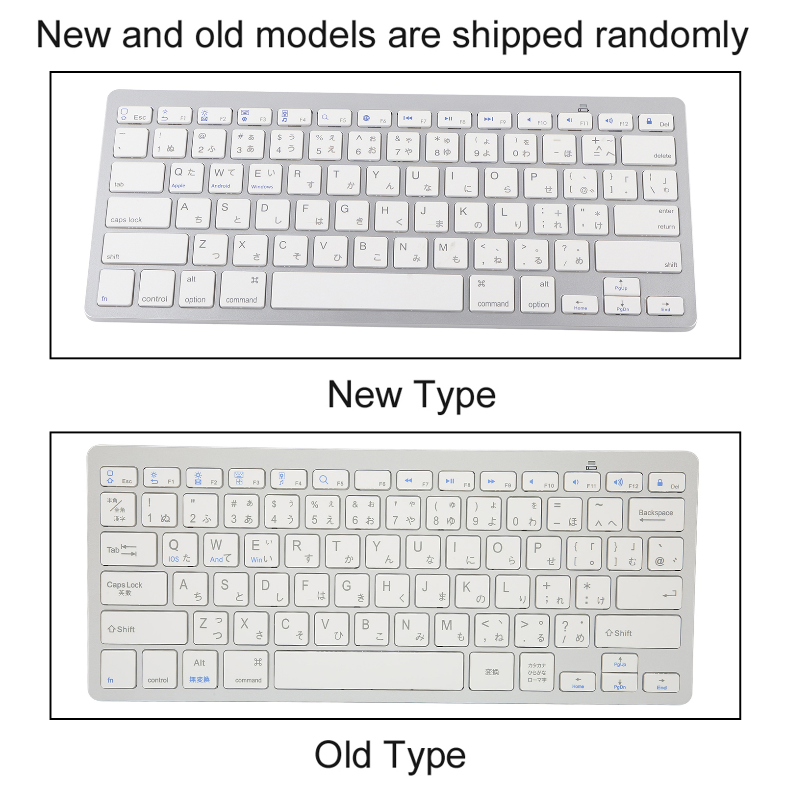 Wireless Keyboard Mini 78 Keys Thin Portable White Computer Keyboards - Picture 30 of 40