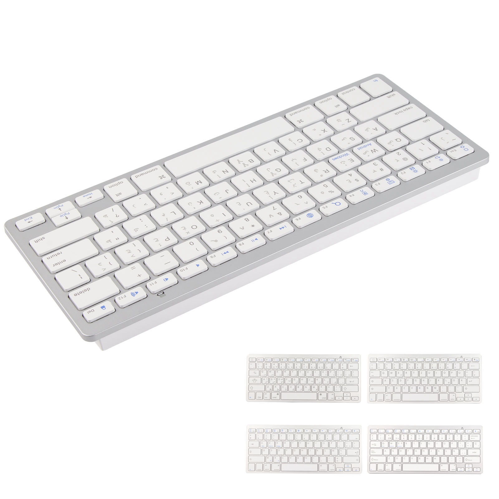 Wireless Keyboard Ultra Lightweight Ergonomic Compact Keyboard For IOS For XXL - Picture 18 of 21