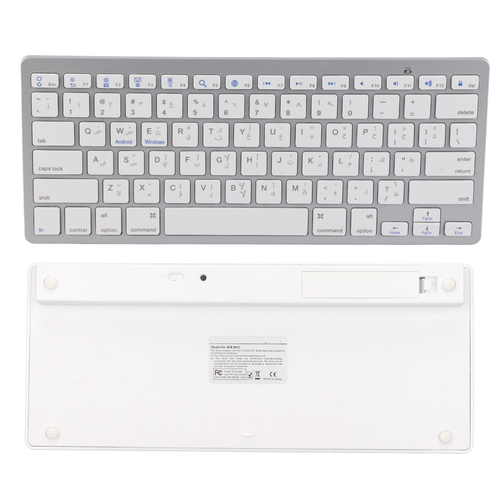 Wireless Keyboard Ultra Lightweight Ergonomic Compact Keyboard For IOS For XXL - Picture 14 of 21