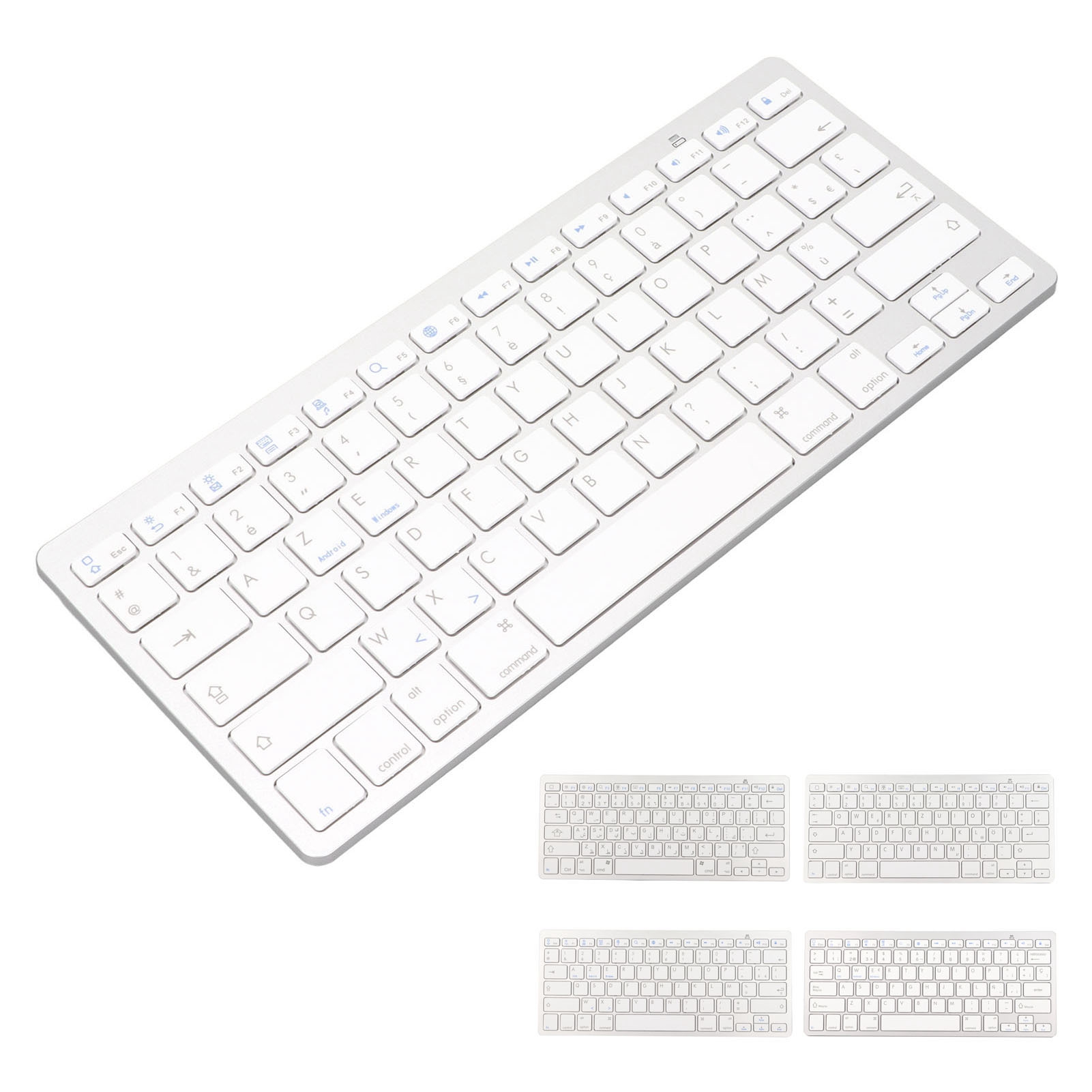 Wireless Keyboard Ultra Lightweight Ergonomic Compact Keyboard For IOS For XXL - Picture 20 of 21