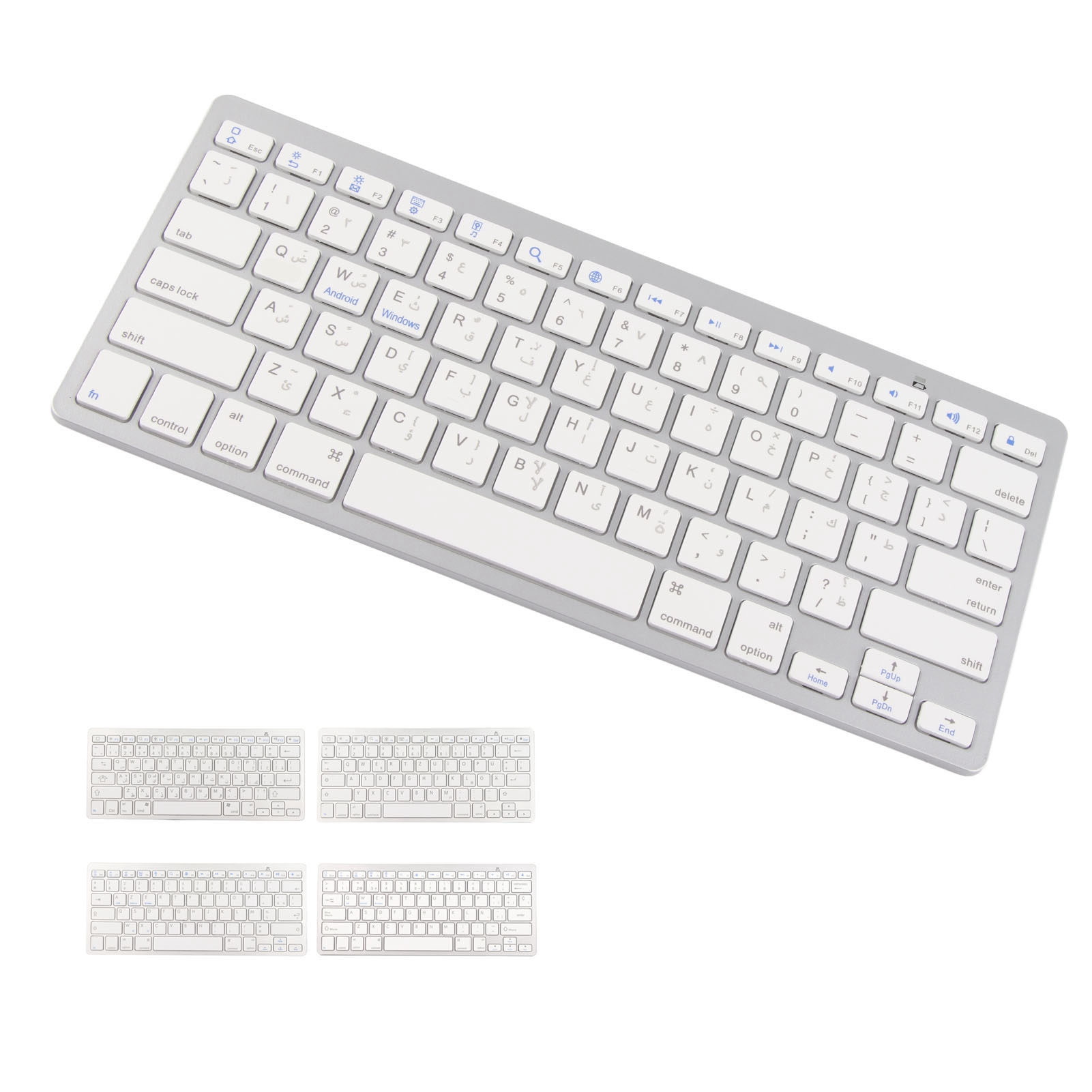 Wireless Keyboard Ultra Lightweight Ergonomic Compact Keyboard For IOS For XXL - Picture 17 of 21