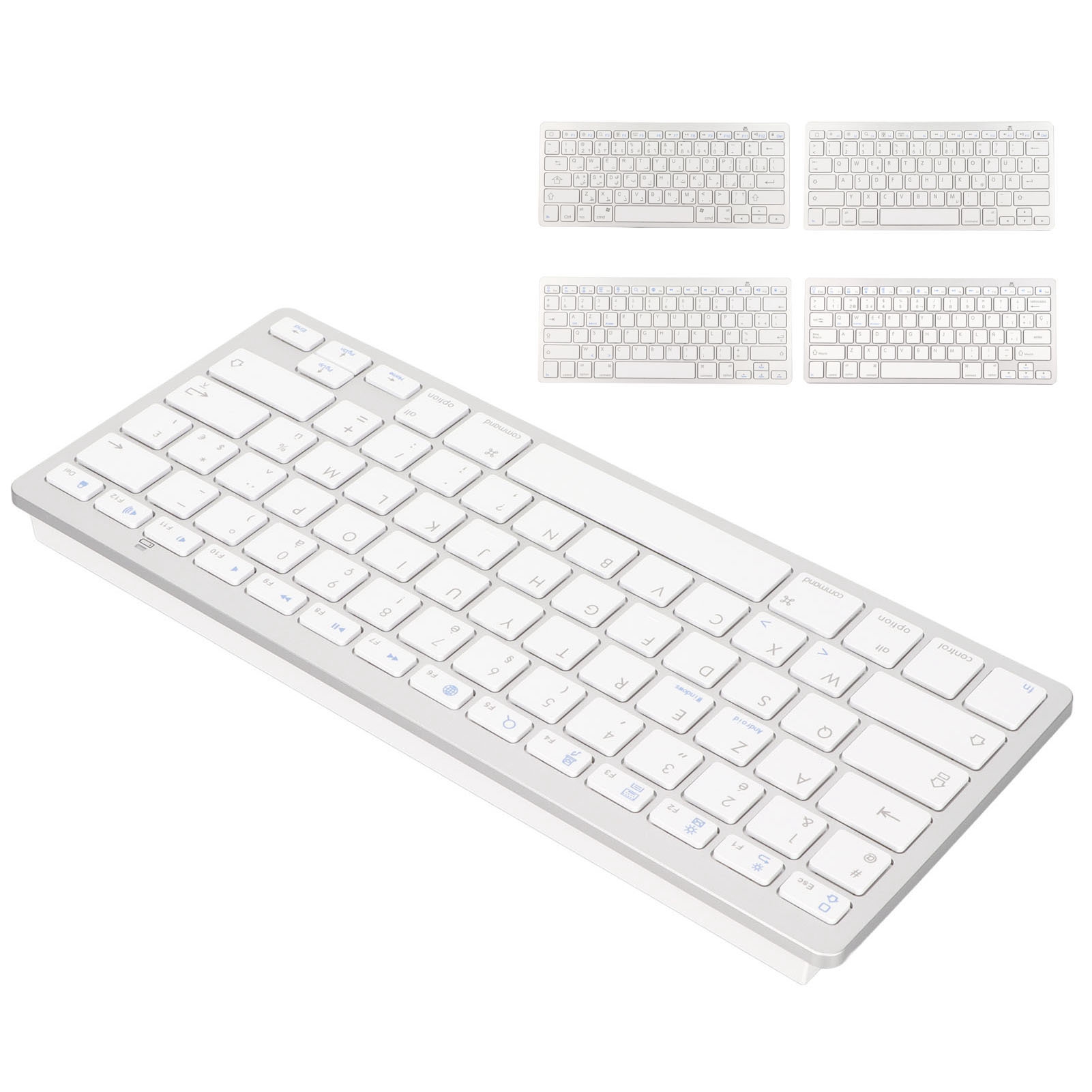Wireless Keyboard Ultra Lightweight Ergonomic Compact Keyboard For IOS For XXL - Picture 21 of 21