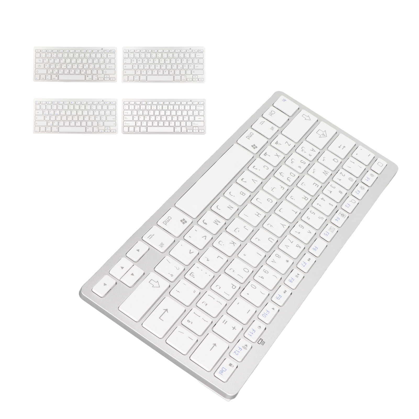 Wireless Keyboard Ultra Lightweight Ergonomic Compact Keyboard For IOS For DOB - Picture 15 of 21