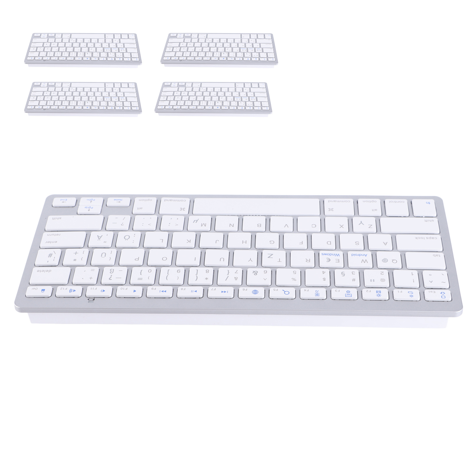 Wireless Keyboard Ultra Light Ergonomic Compact Keyboard For IOS For Andr-oid - Picture 23 of 28