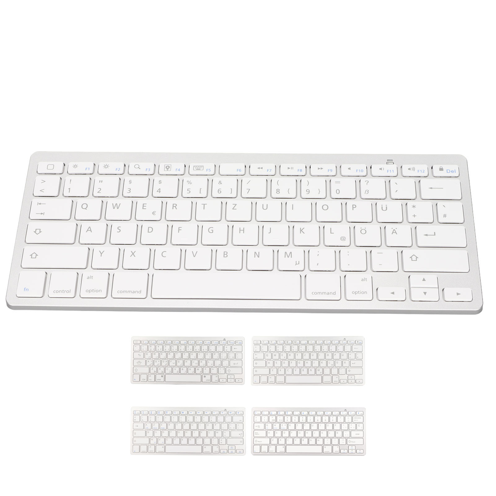 Wireless Keyboard Ultra Lightweight Ergonomic Compact Keyboard For IOS For ZZ1 - Picture 18 of 21