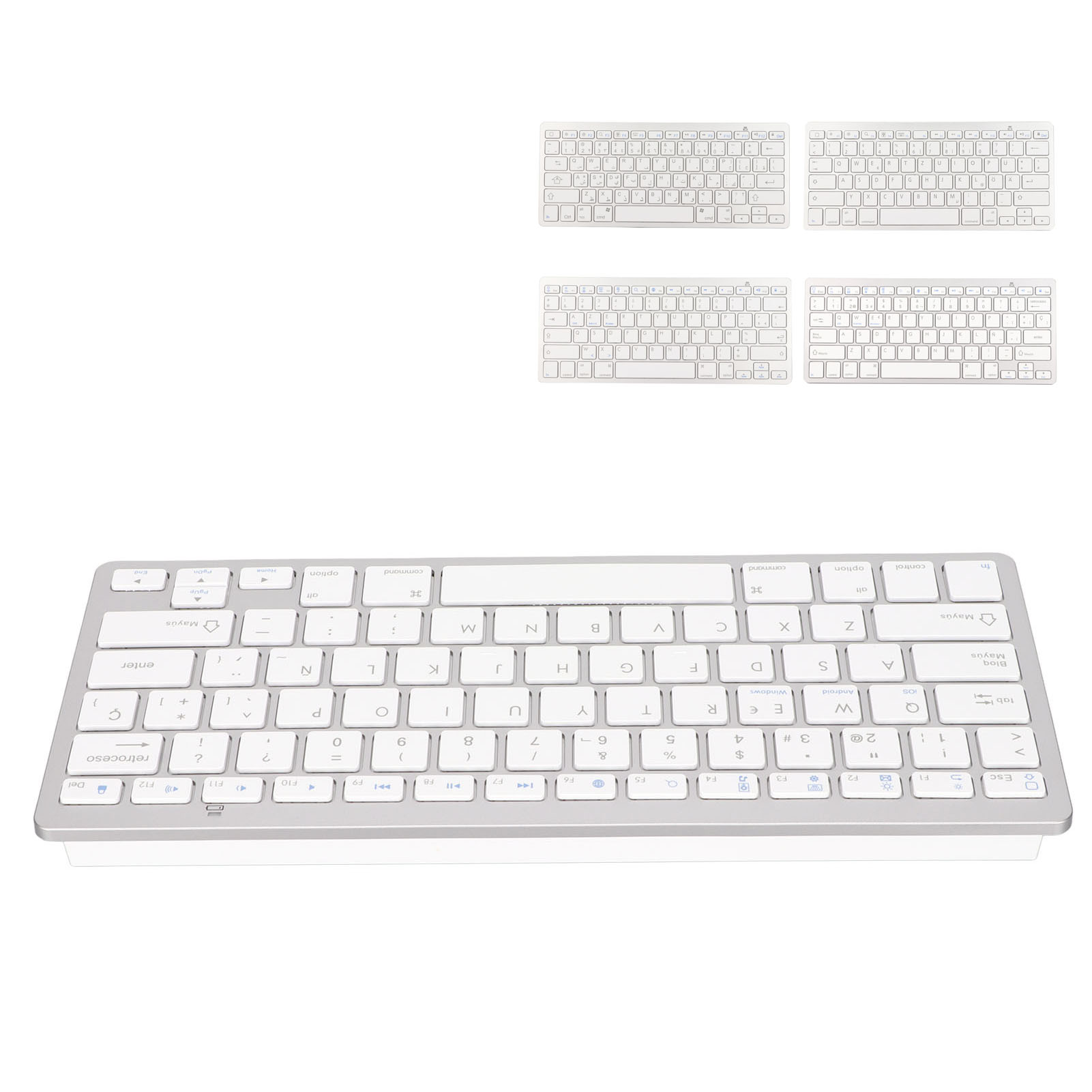 Wireless Keyboard Ultra Lightweight Ergonomic Compact Keyboard For IOS For SD3 - Picture 18 of 21