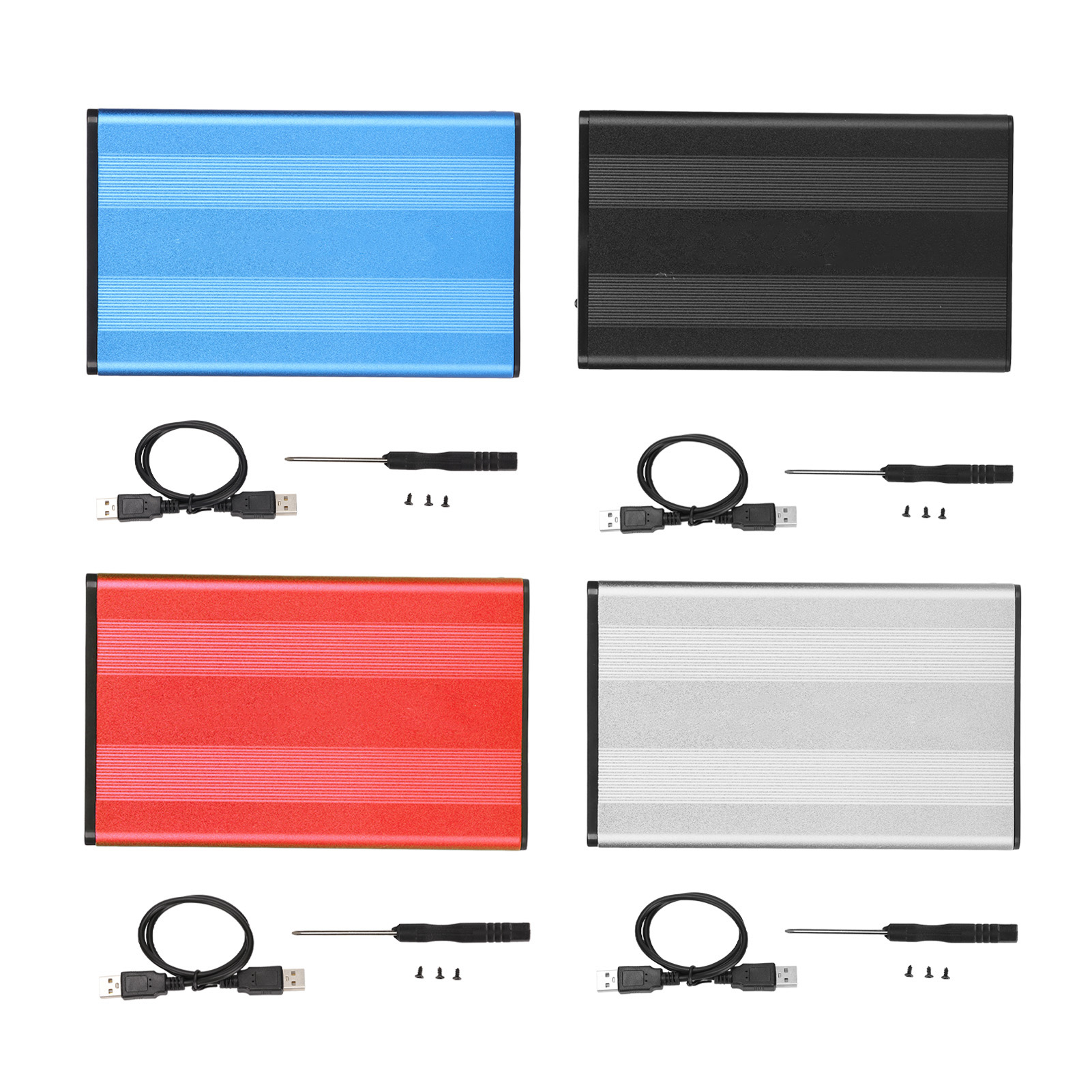 Hard Drive Enclosure 2.5in USB2.0 480Mbps Easy Installation Highly Plug And SAL - Photo 32/33