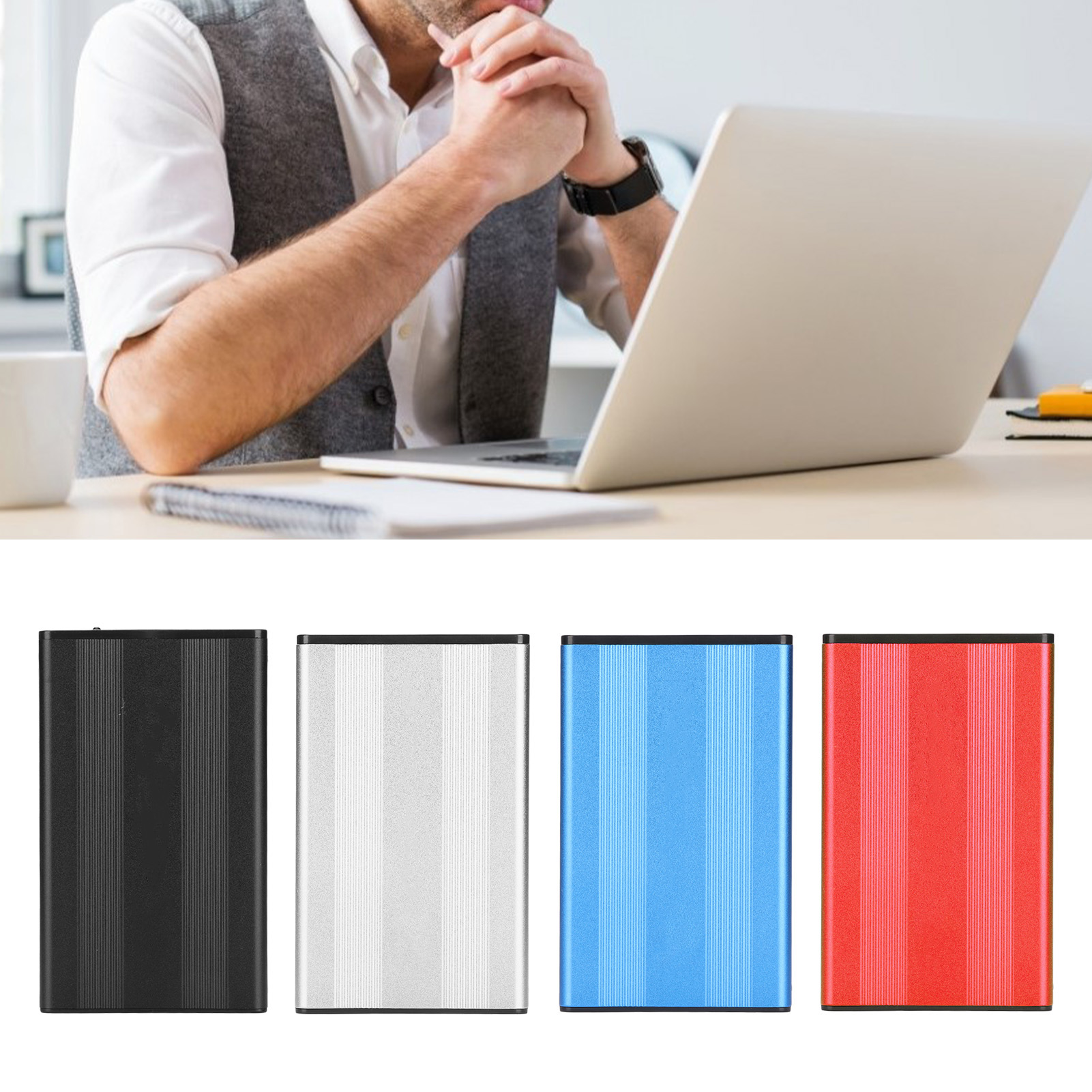 Hard Drive Enclosure 2.5in USB2.0 480Mbps Easy Installation Highly Plug And SAL - Photo 27/33