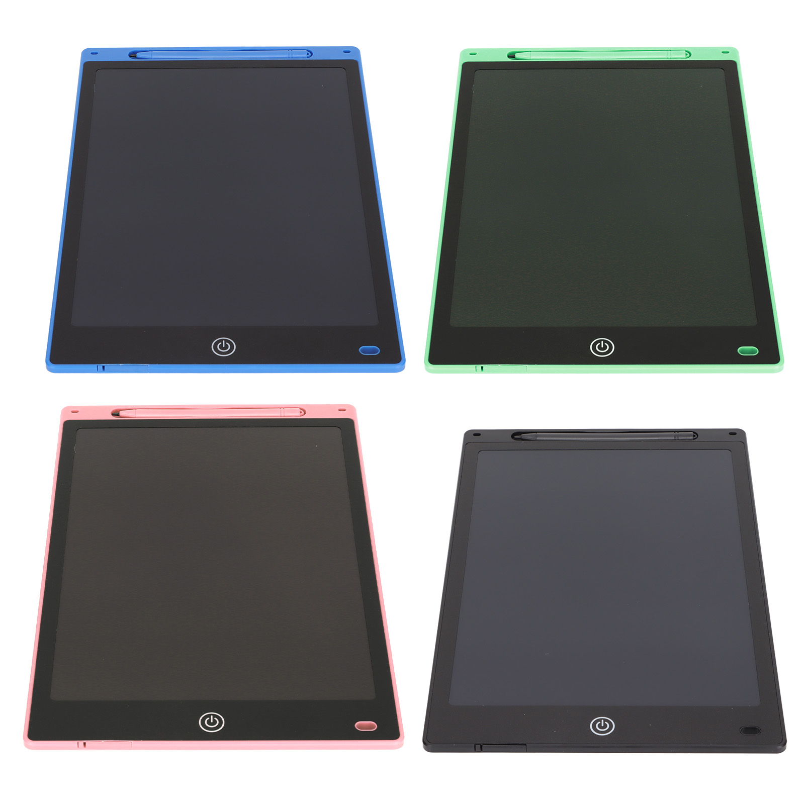 LCD Writing Tablet 12in Eyes Prot-ection Radiationless Eco Friendly Pressure CB - Afbeelding 24 van 34