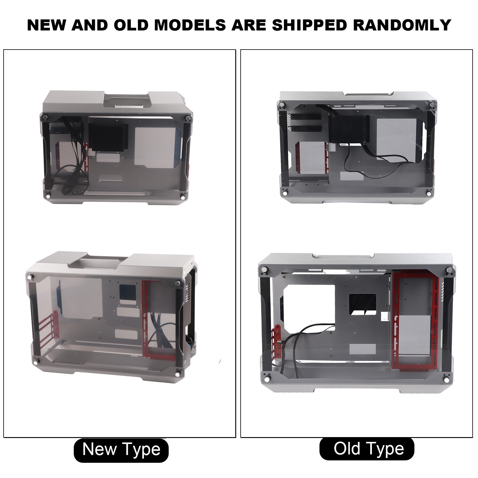 Motherboard Desktop Chassis Mini Fully Transparent Open Support MATX Motherbo DB - Photo 14/18