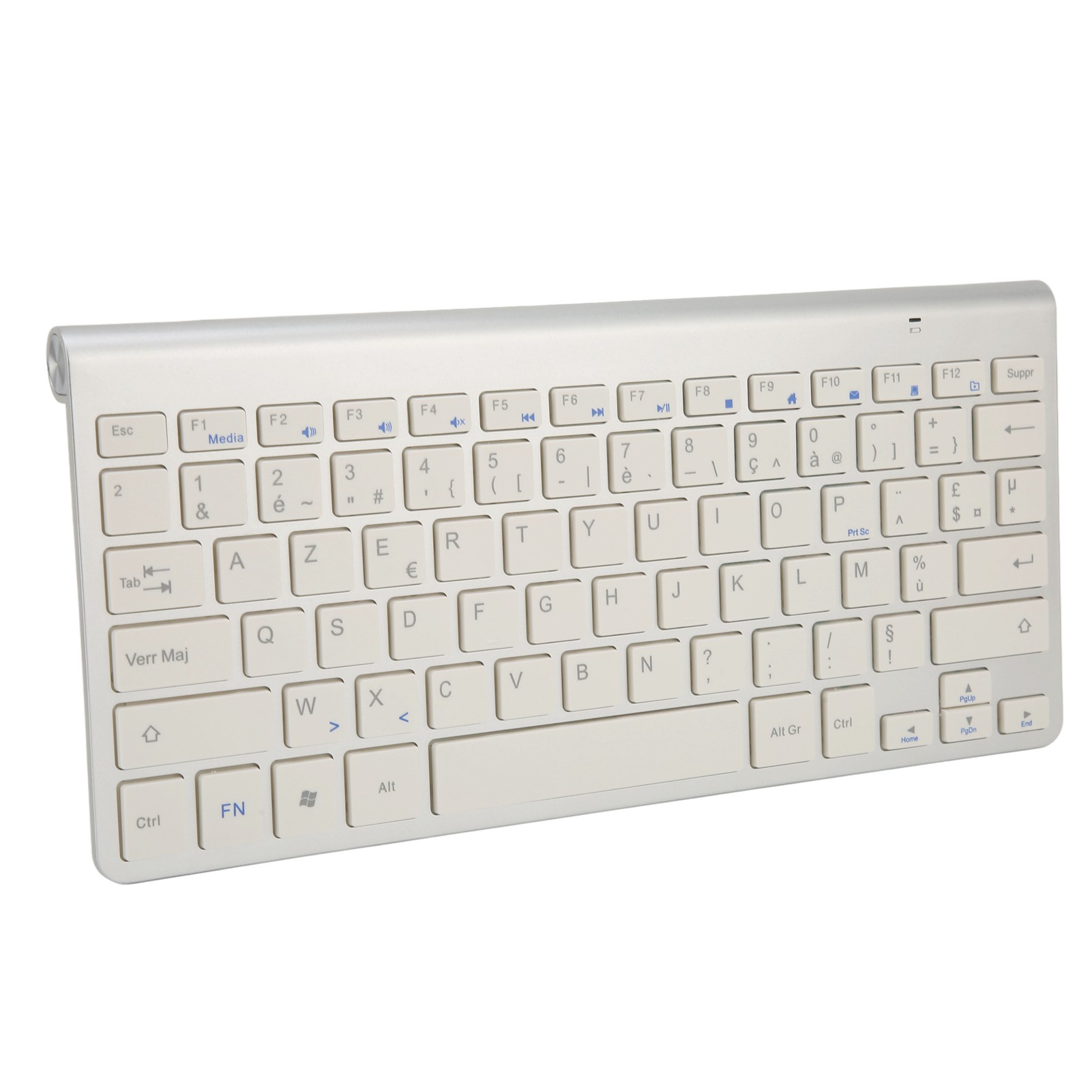Wireless Keyboard Stylish Portable Wireless 2.4g Plug And Play Bilingual Keyb CB - Afbeelding 29 van 30